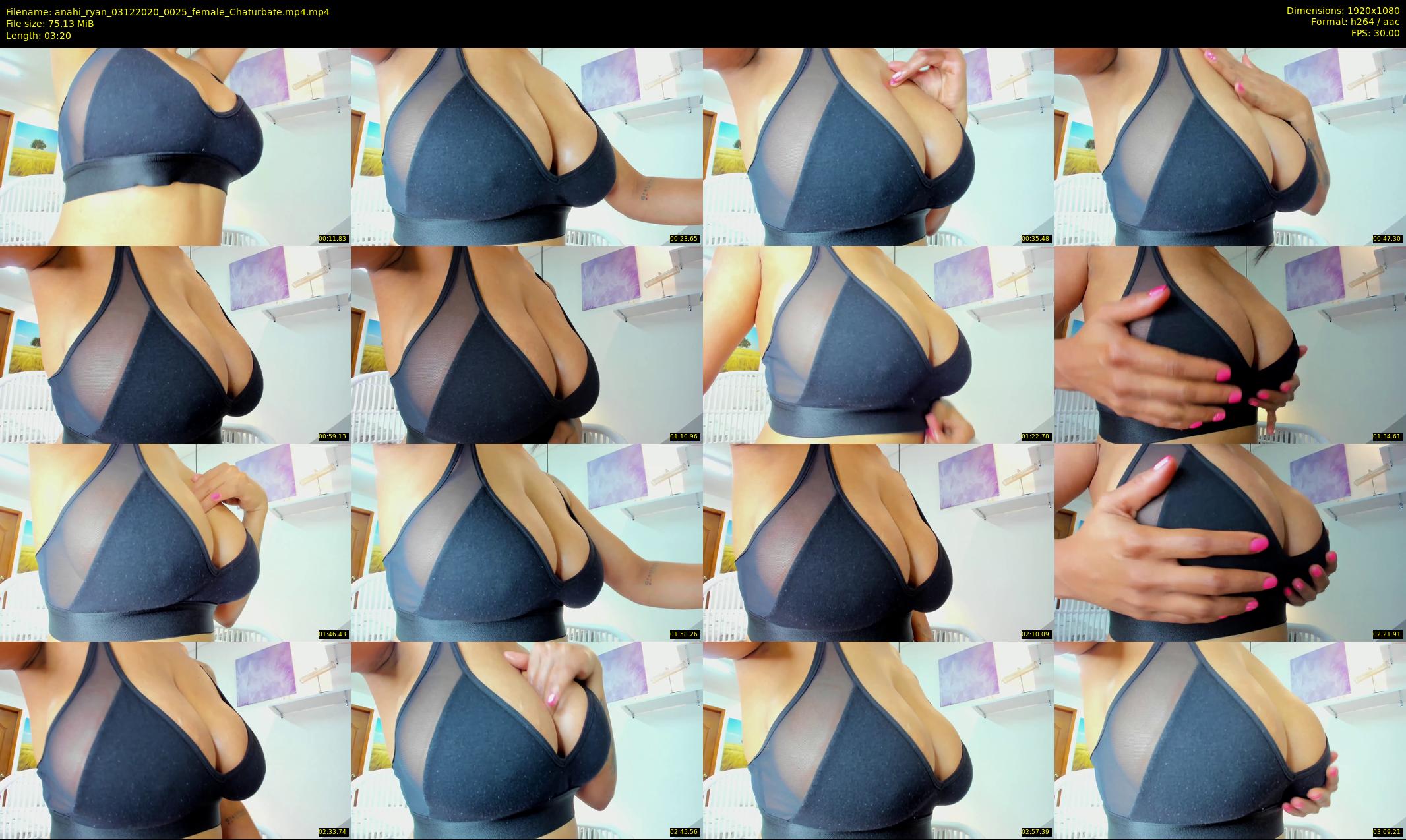 anahi_ryan — 4 minute Chaturbate female cam show recording, 1080p, Dec 3, 2020