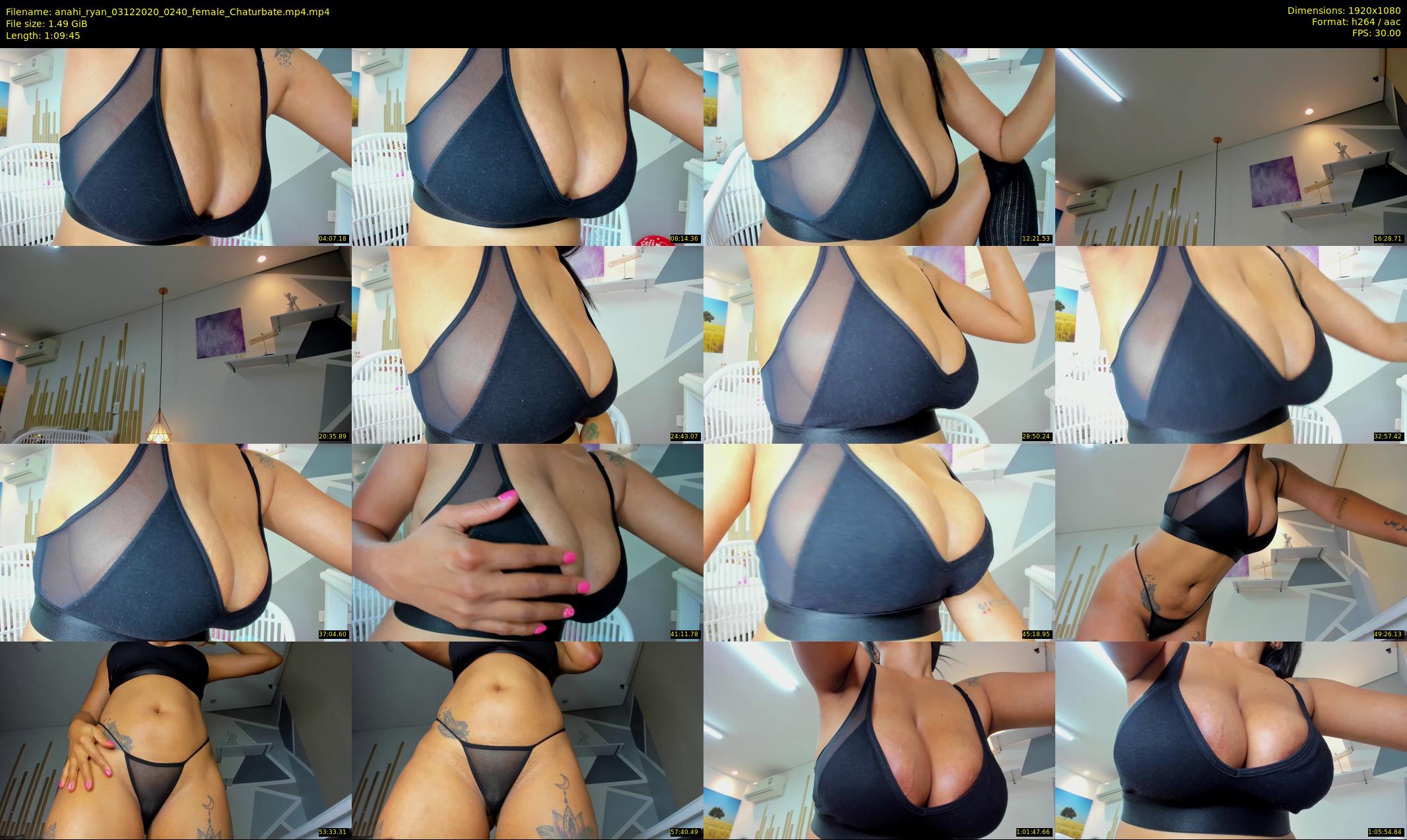 anahi_ryan — 70 minute Chaturbate female cam show recording, 1080p, Dec 3, 2020