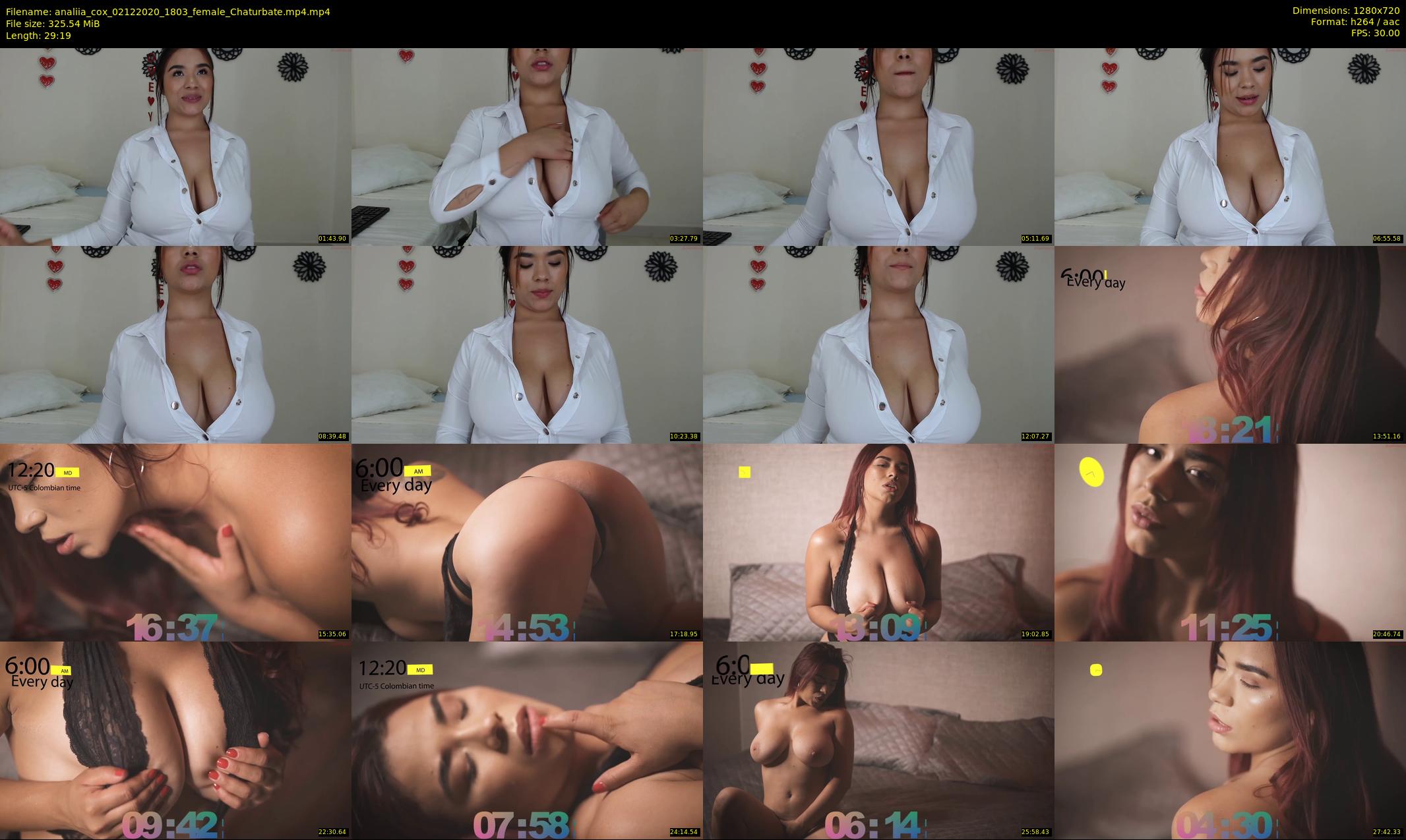 analiia_cox — 30 minute Chaturbate female cam show recording, 720p, Dec 2, 2020
