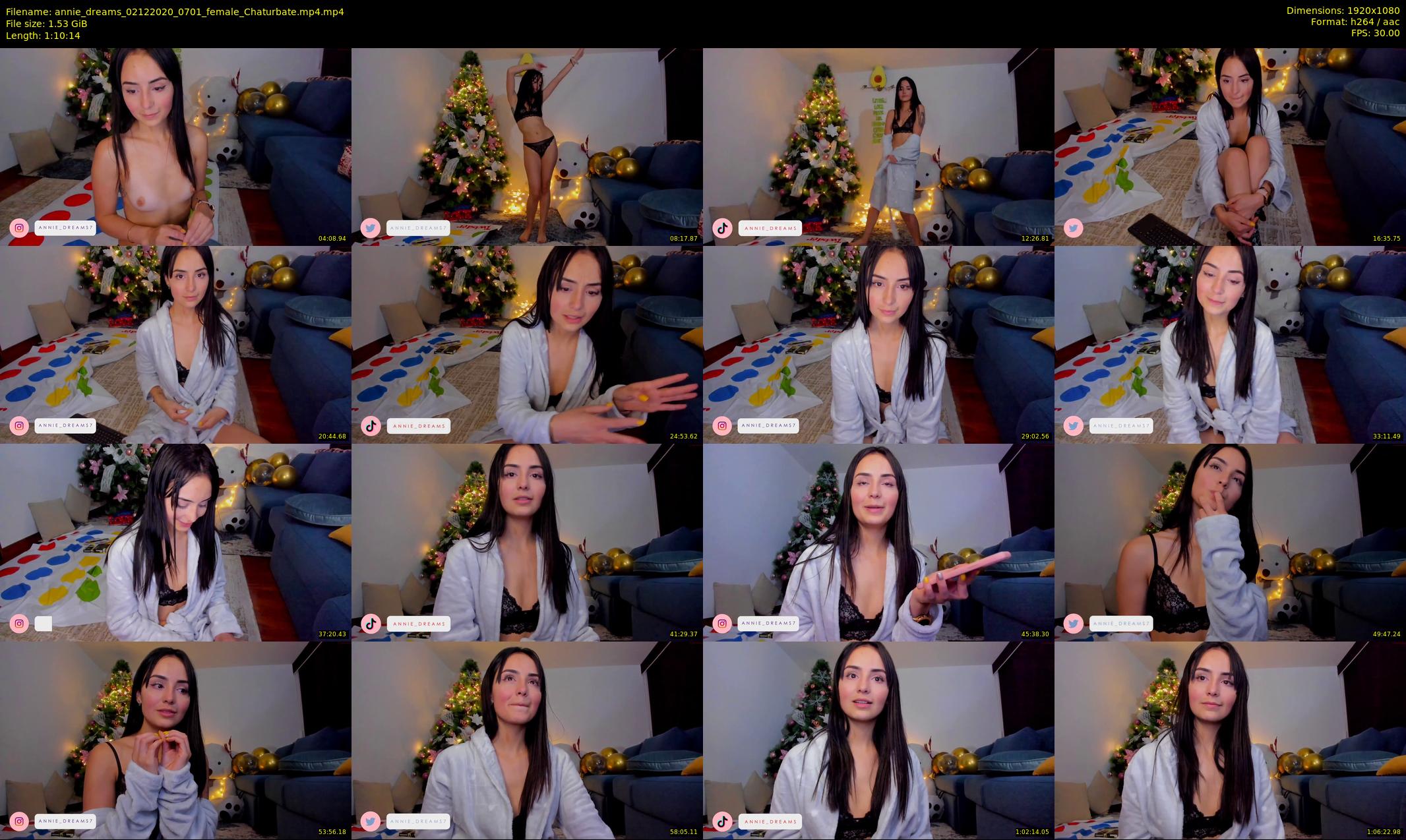 annie_dreams — 71 minute Chaturbate female cam show recording, 1080p, Dec 2, 2020