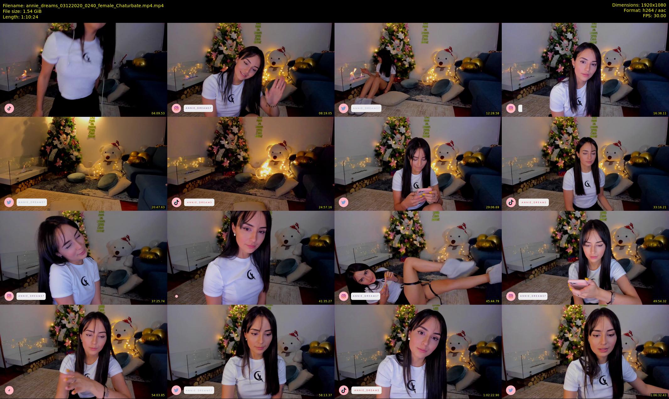 annie_dreams — 71 minute Chaturbate female cam show recording, 1080p, Dec 3, 2020