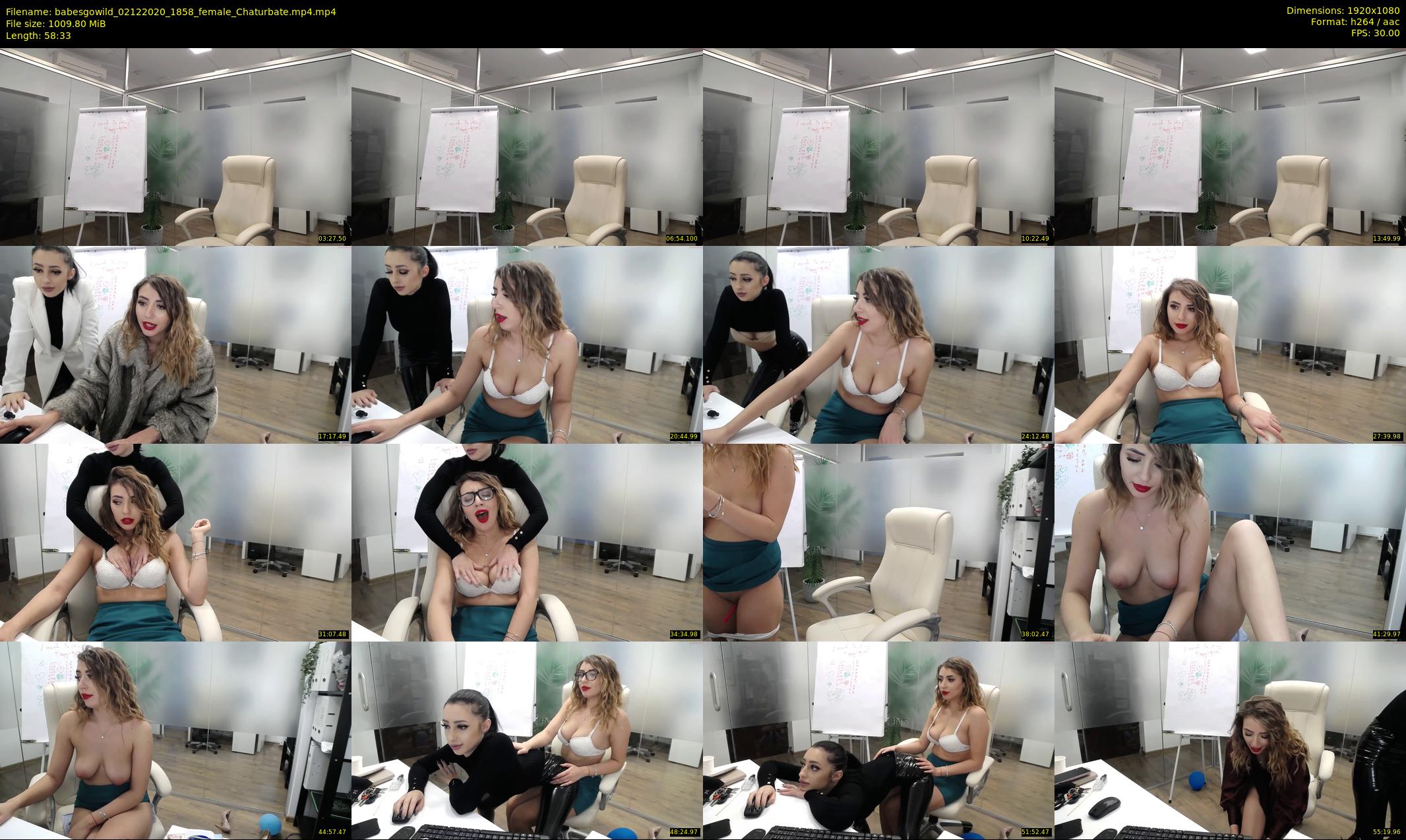 babesgowild — 59 minute Chaturbate couple cam show recording, 1080p, Dec 2, 2020