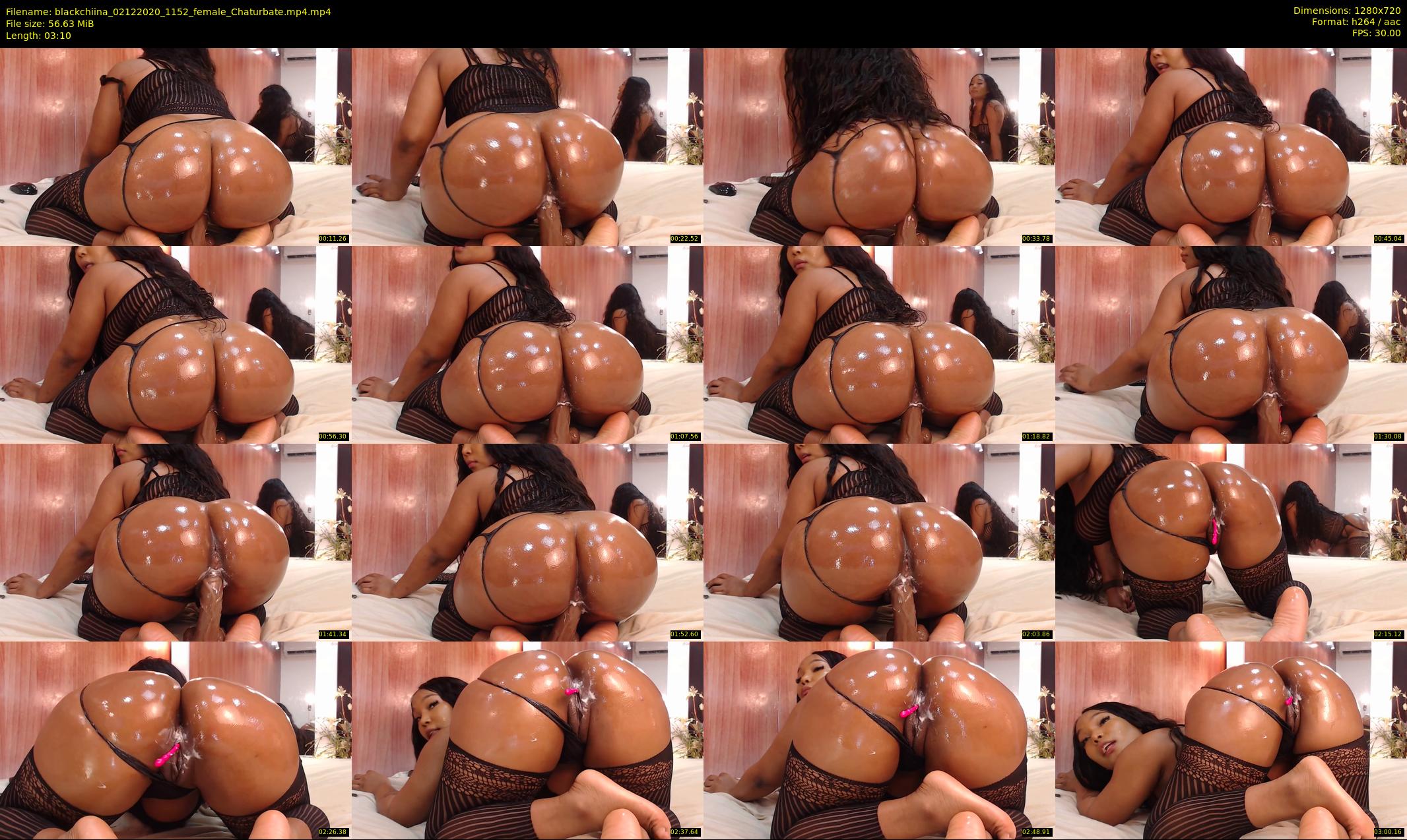 blackchiina — 4 minute Chaturbate female cam show recording, 720p, Dec 2, 2020