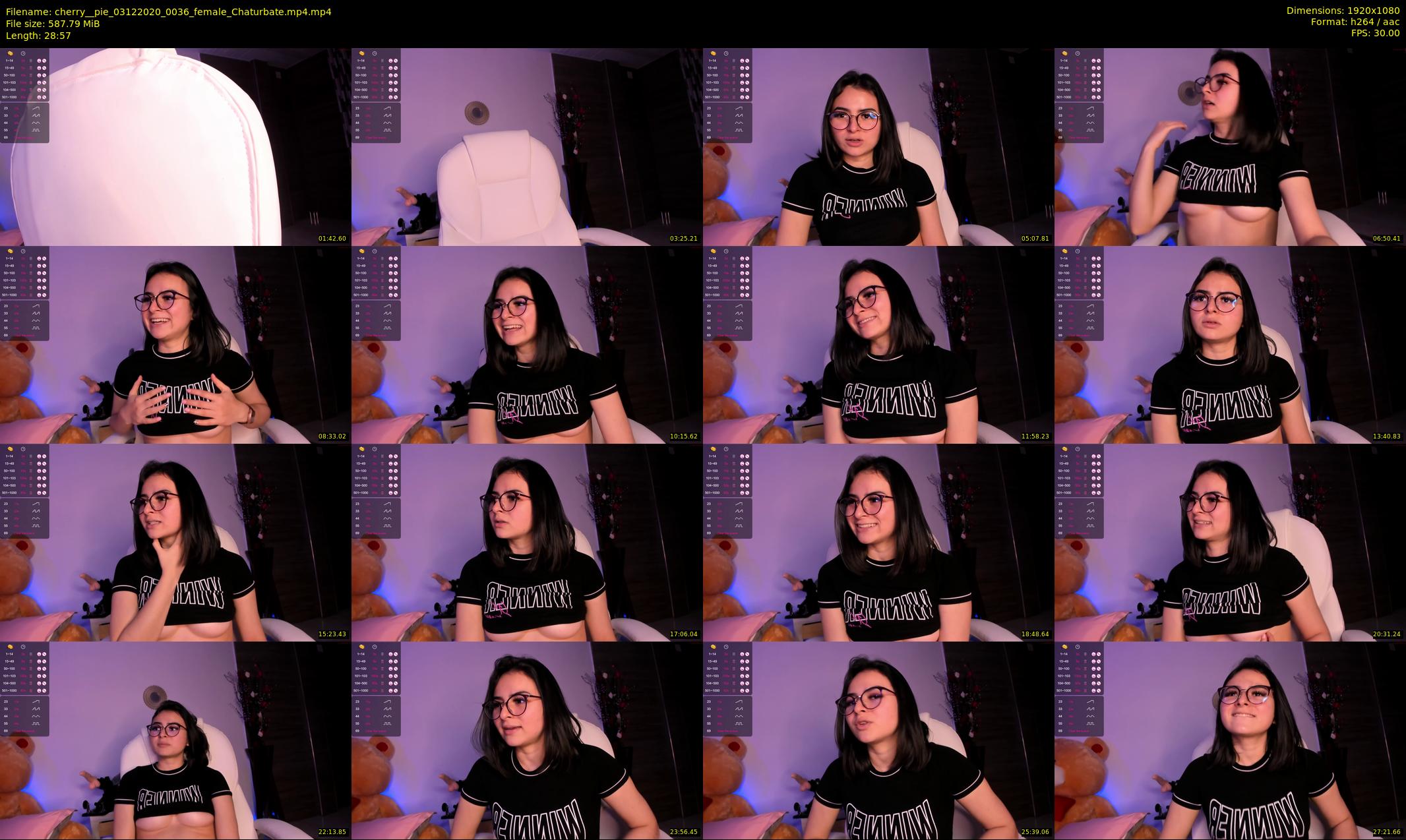 cherry__pie — 29 minute Chaturbate female cam show recording, 1080p, Dec 3, 2020
