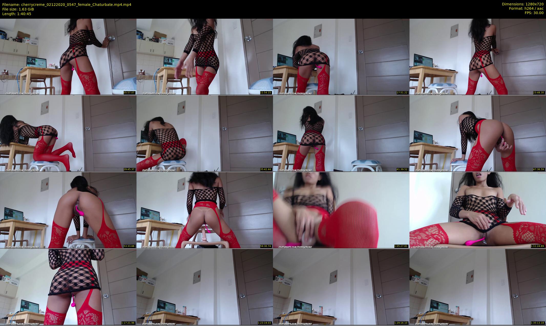 cherrycreme — 101 minute Chaturbate female cam show recording, 720p, Dec 2, 2020