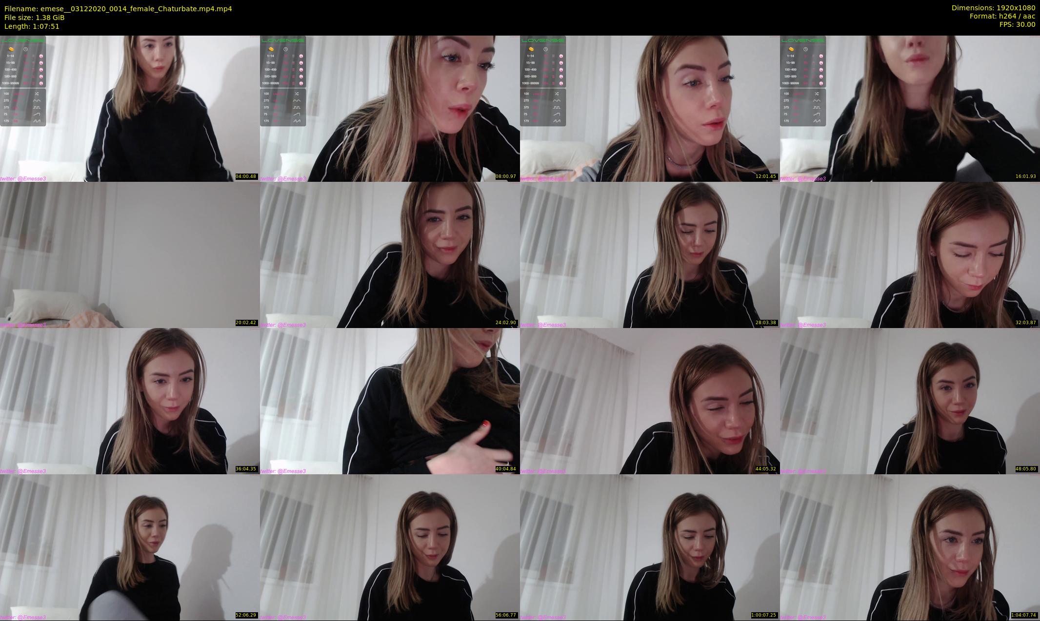 emese_ — 68 minute Chaturbate female cam show recording, 1080p, Dec 3, 2020