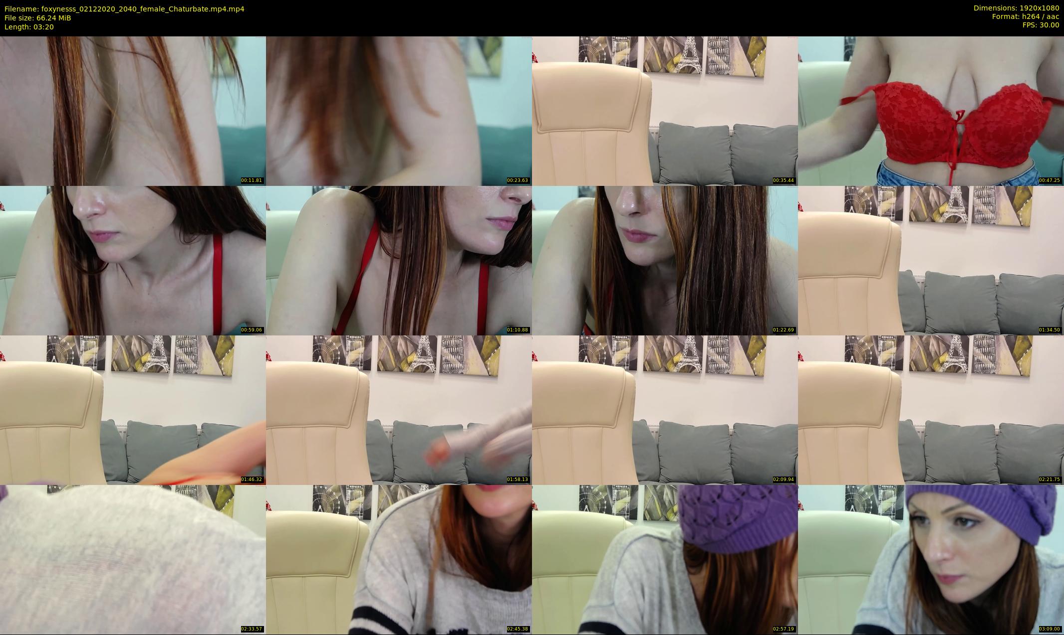 foxynesss — 4 minute Chaturbate female cam show recording, 1080p, Dec 2, 2020