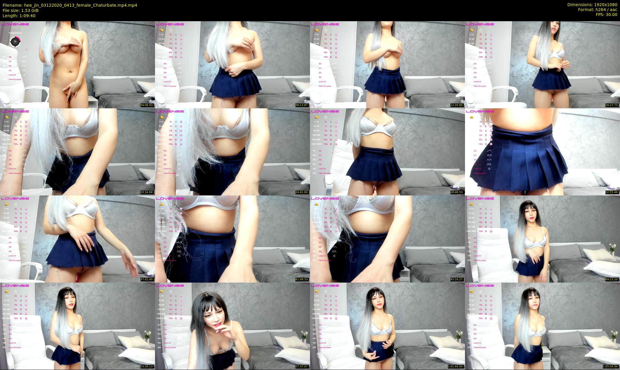 hee_jin — 70 minute Chaturbate female cam show recording, 1080p, Dec 3, 2020