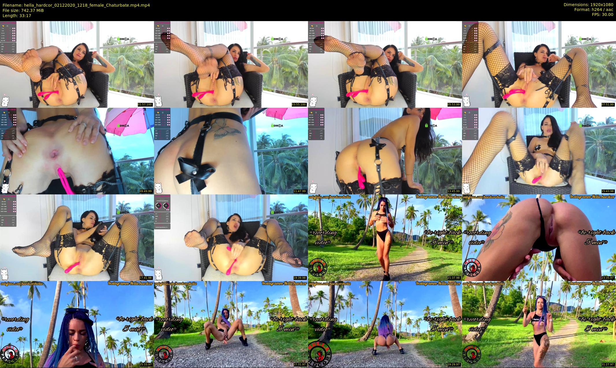 hella_hardcor — 34 minute Chaturbate female cam show recording, 1080p, Dec 2, 2020