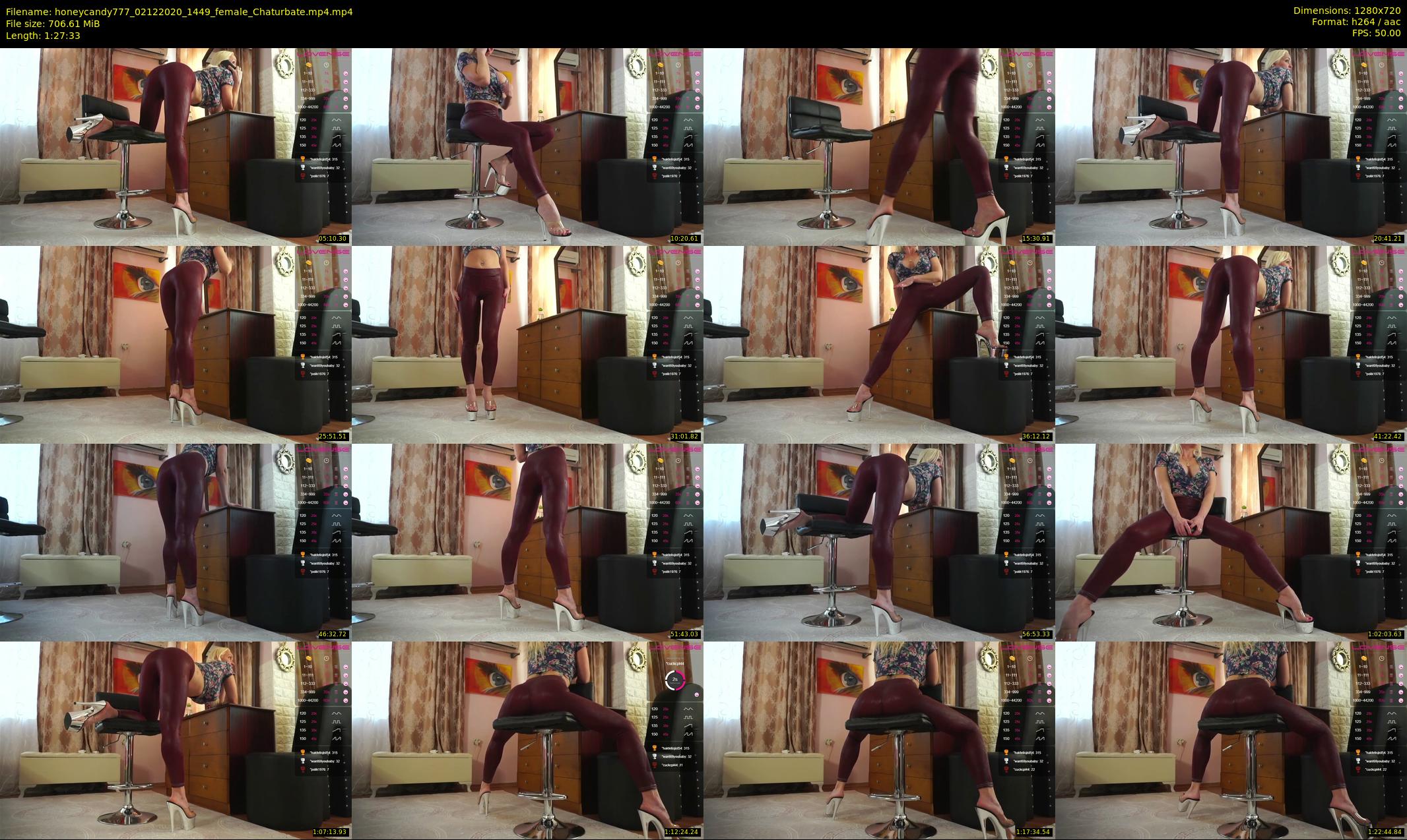honeycandy777 — 88 minute Chaturbate couple cam show recording, 720p, Dec 2, 2020