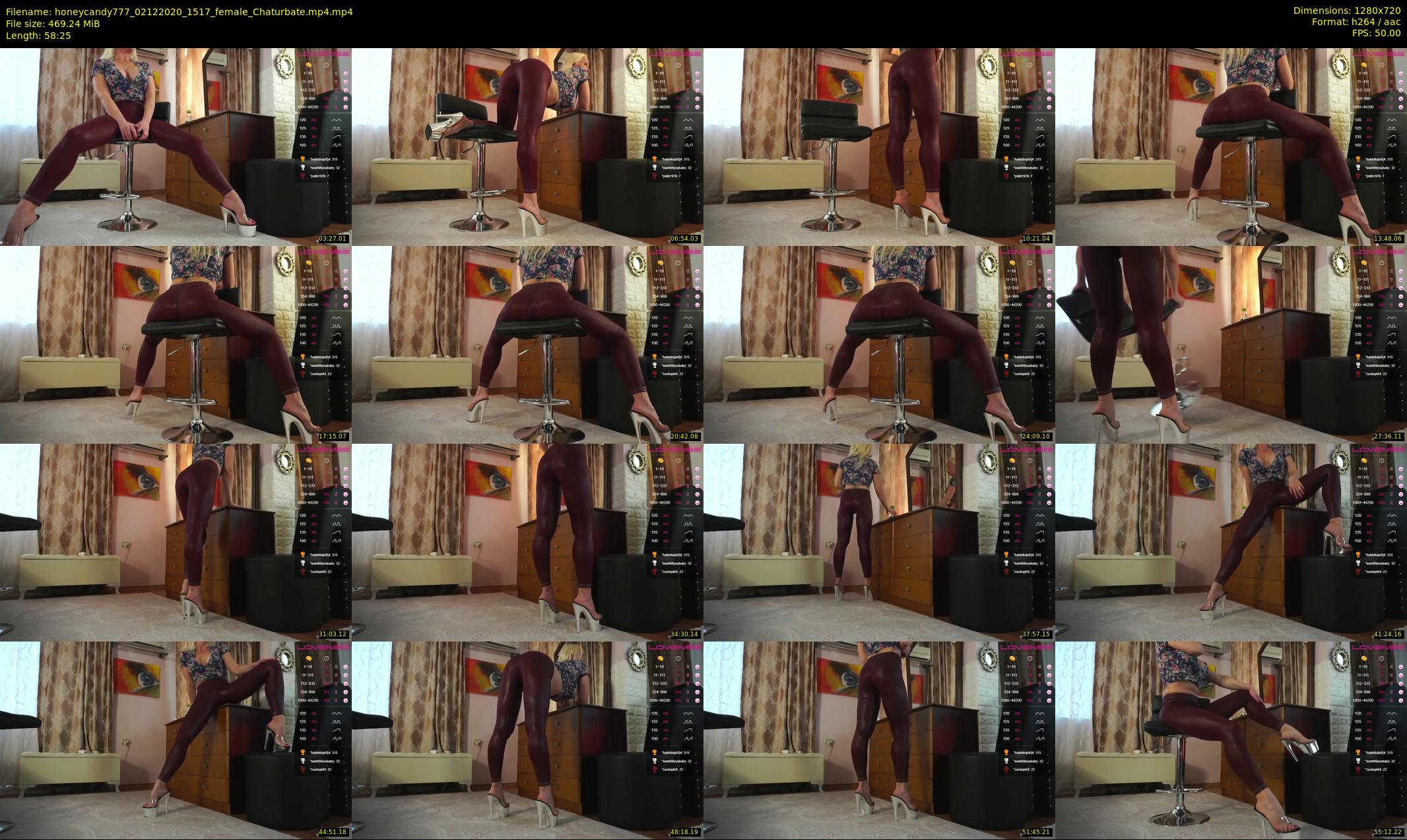 honeycandy777 — 59 minute Chaturbate couple cam show recording, 720p, Dec 2, 2020