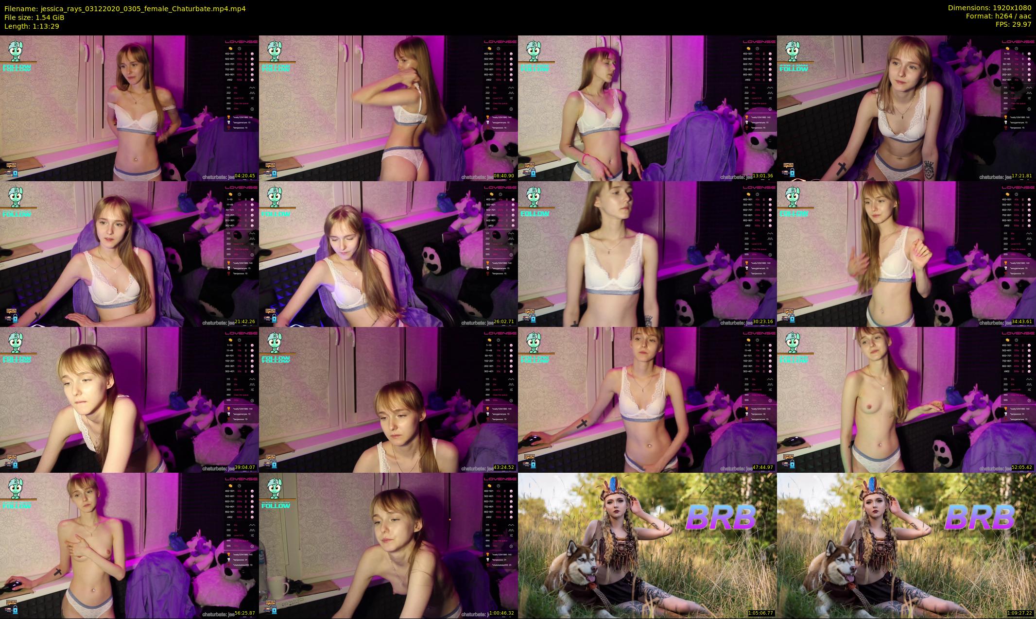jessica_rays — 74 minute Chaturbate couple cam show recording, 1080p, Dec 3, 2020