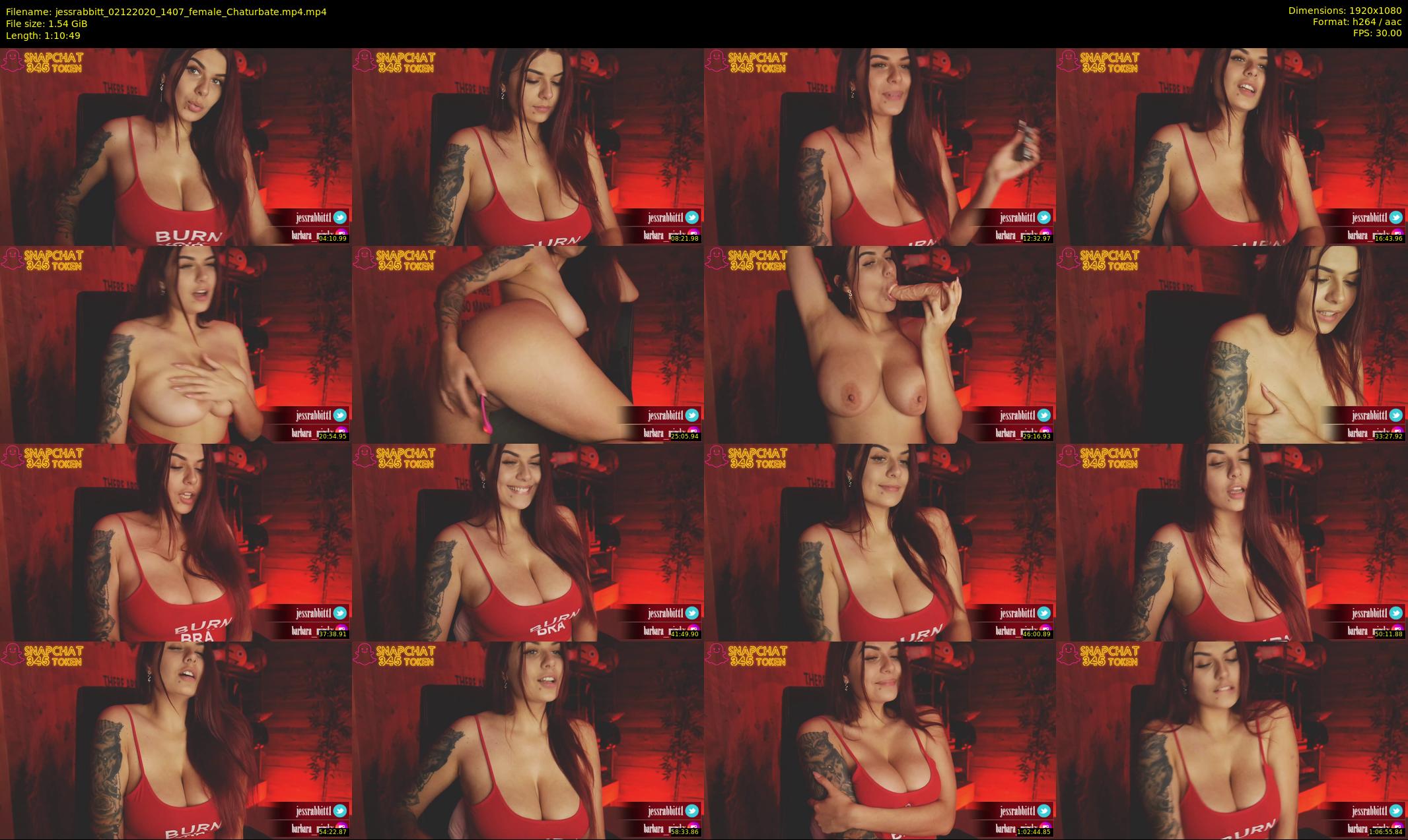 jessrabbitt — 71 minute Chaturbate female cam show recording, 1080p, Dec 2, 2020