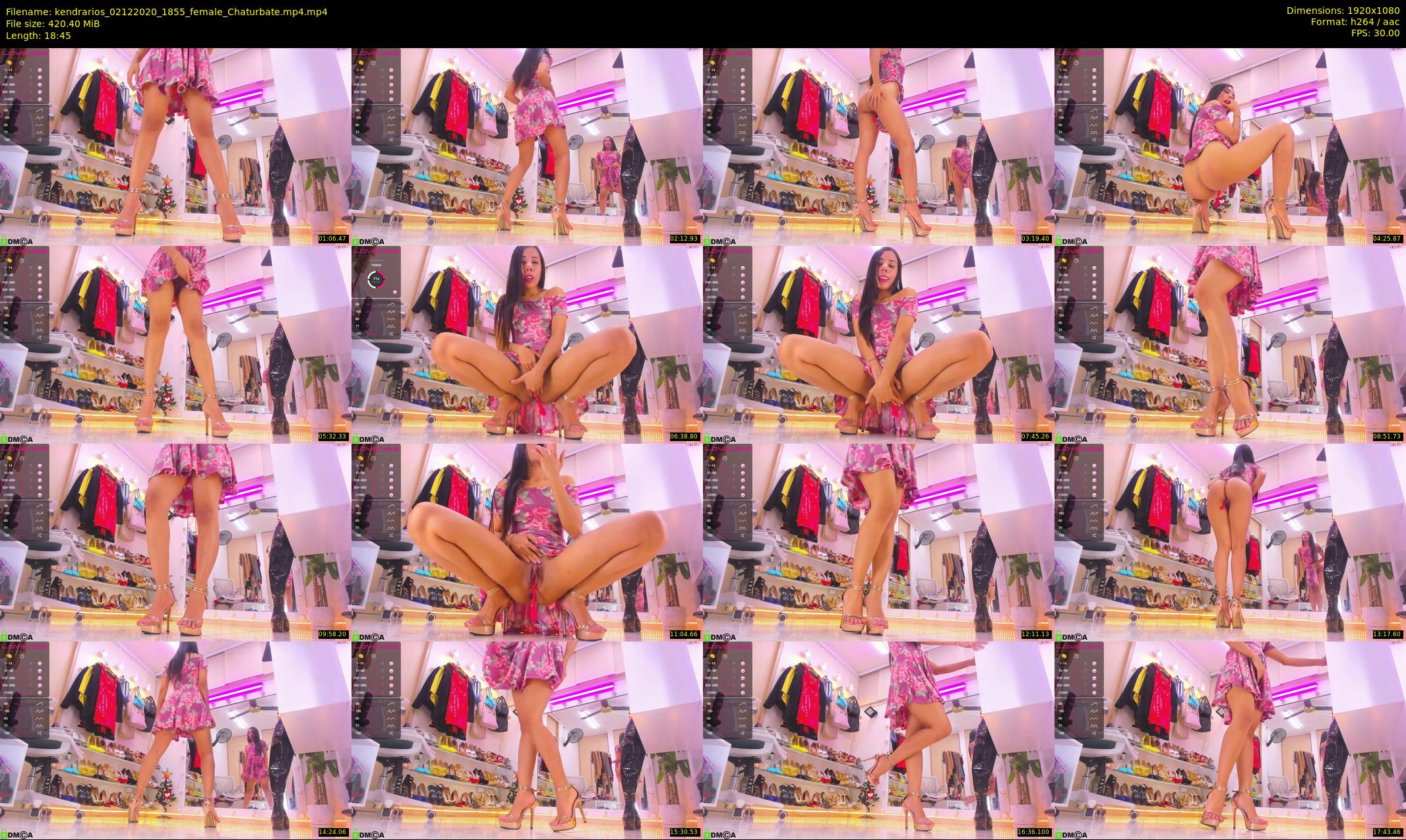 kendrarios — 19 minute Chaturbate female cam show recording, 1080p, Dec 2, 2020