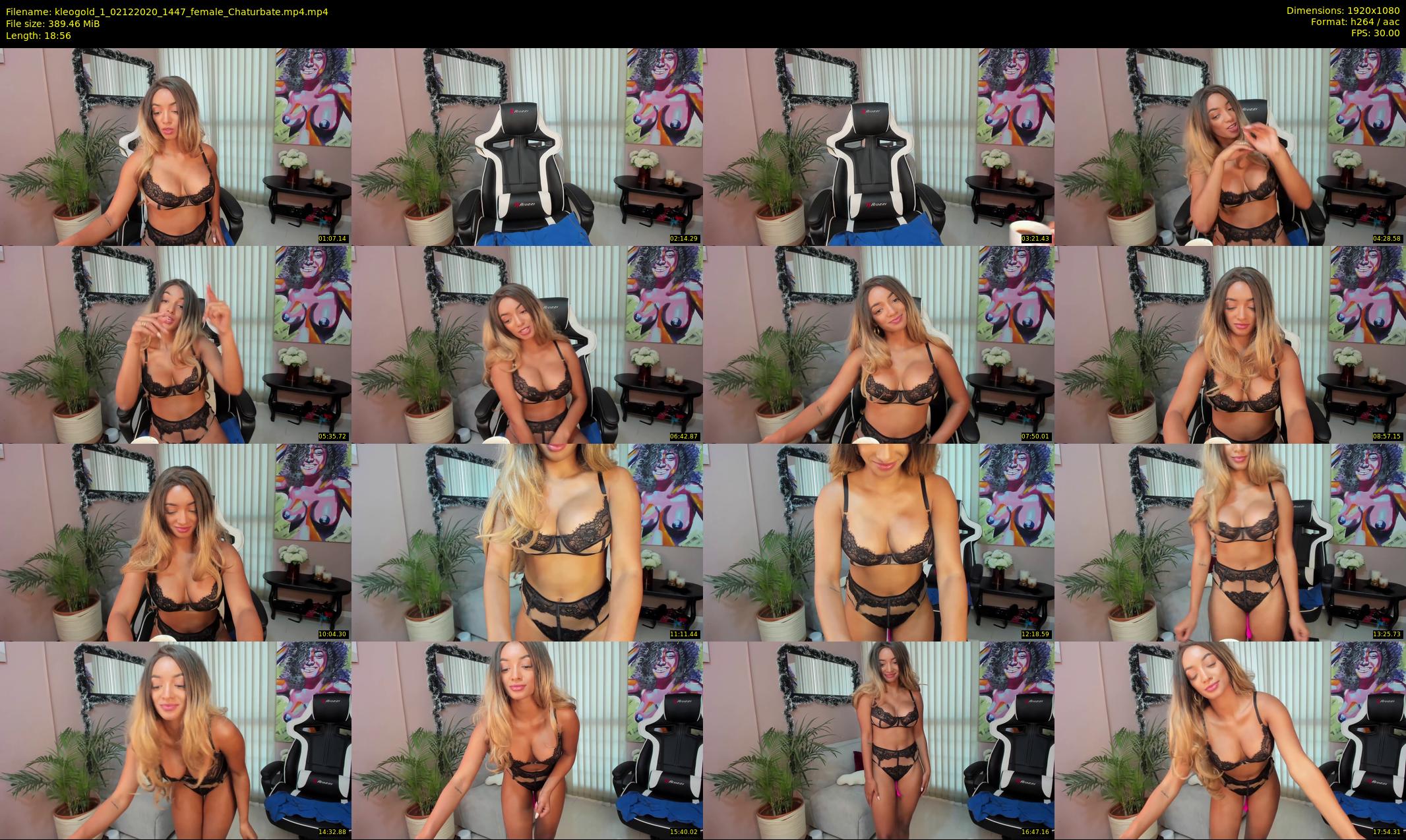 kleogold_1 — 19 minute Chaturbate female cam show recording, 1080p, Dec 2, 2020