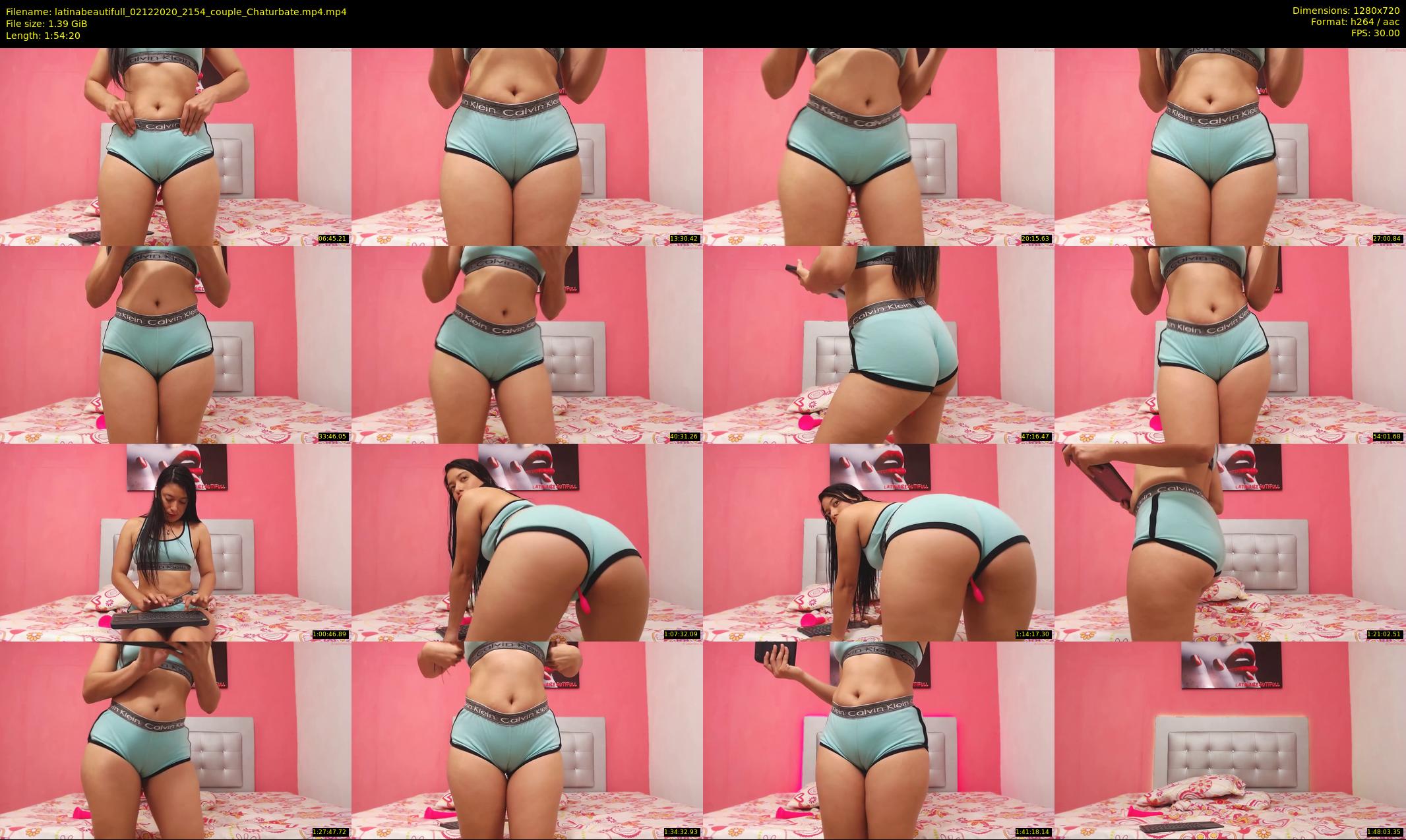 latinabeautifull — 115 minute Chaturbate female cam show recording, 720p, Dec 2, 2020