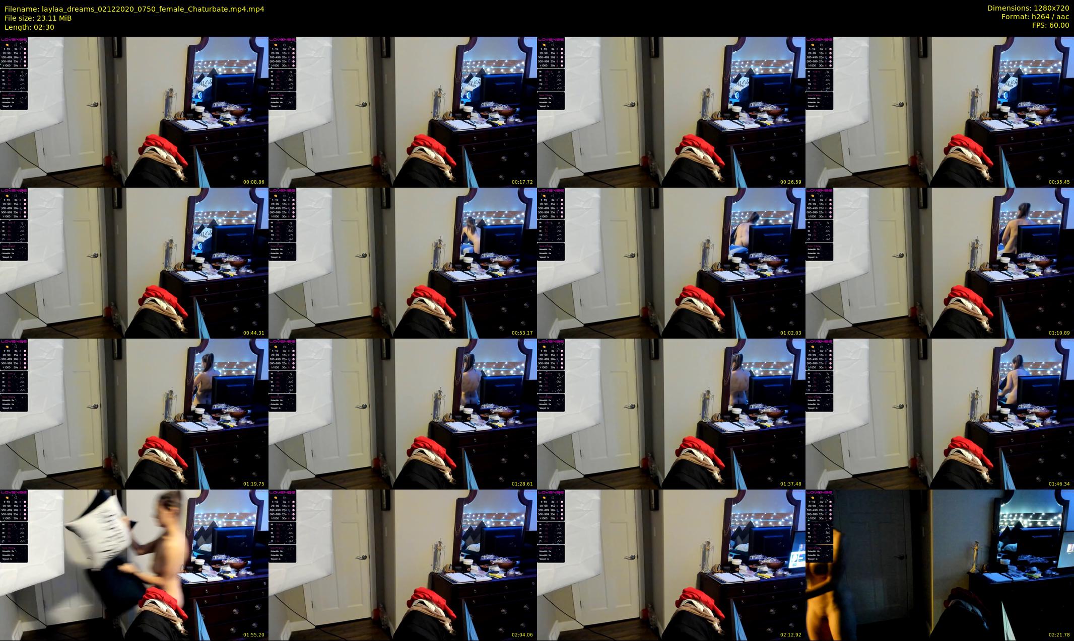 laylaa_dreams — 3 minute Chaturbate female cam show recording, 720p, Dec 2, 2020