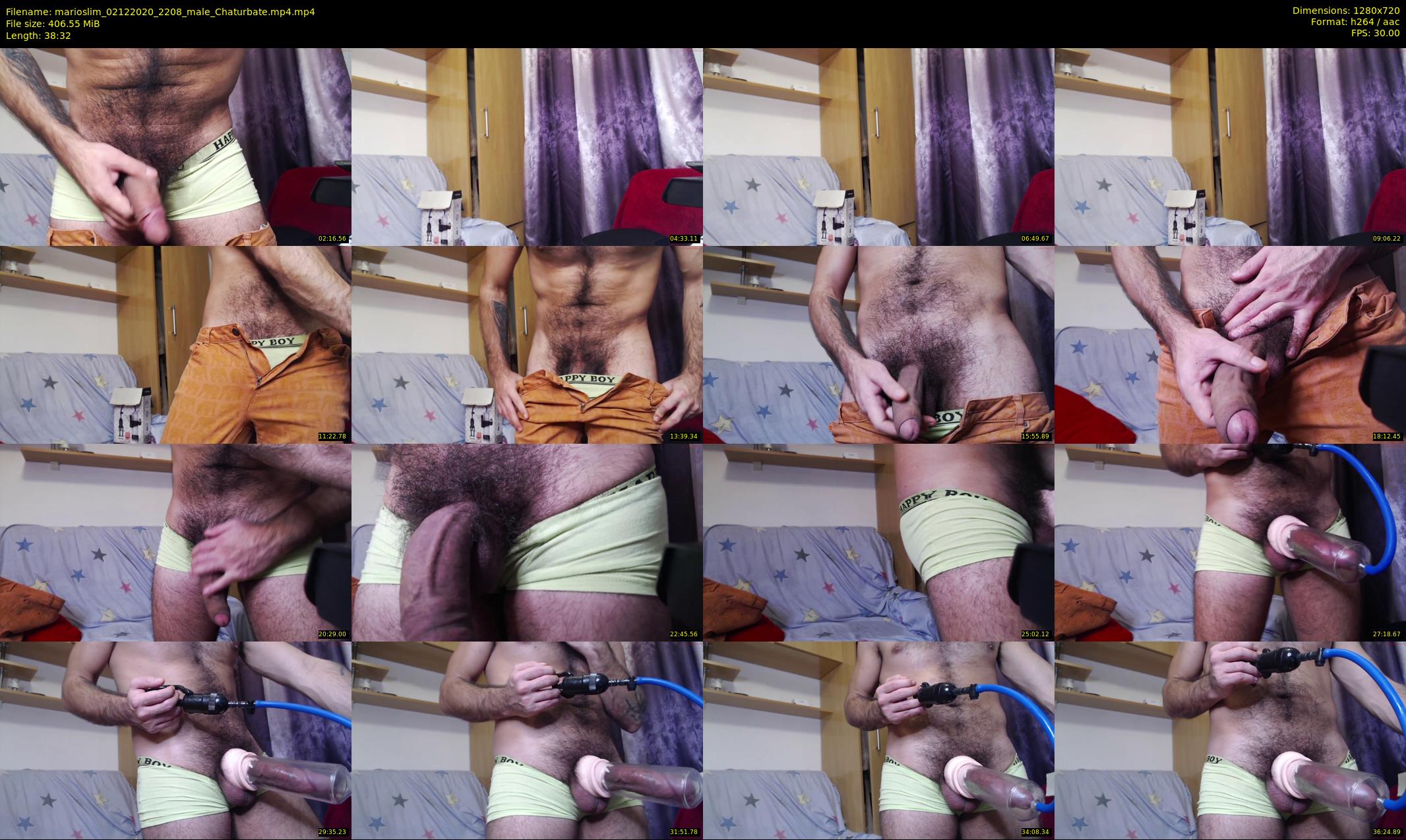 marioslim — 39 minute Chaturbate male cam show recording, 720p, Dec 2, 2020