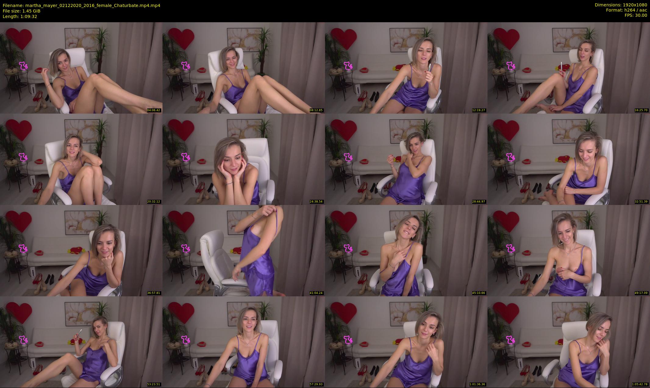 martha_mayer — 70 minute Chaturbate female cam show recording, 1080p, Dec 2, 2020
