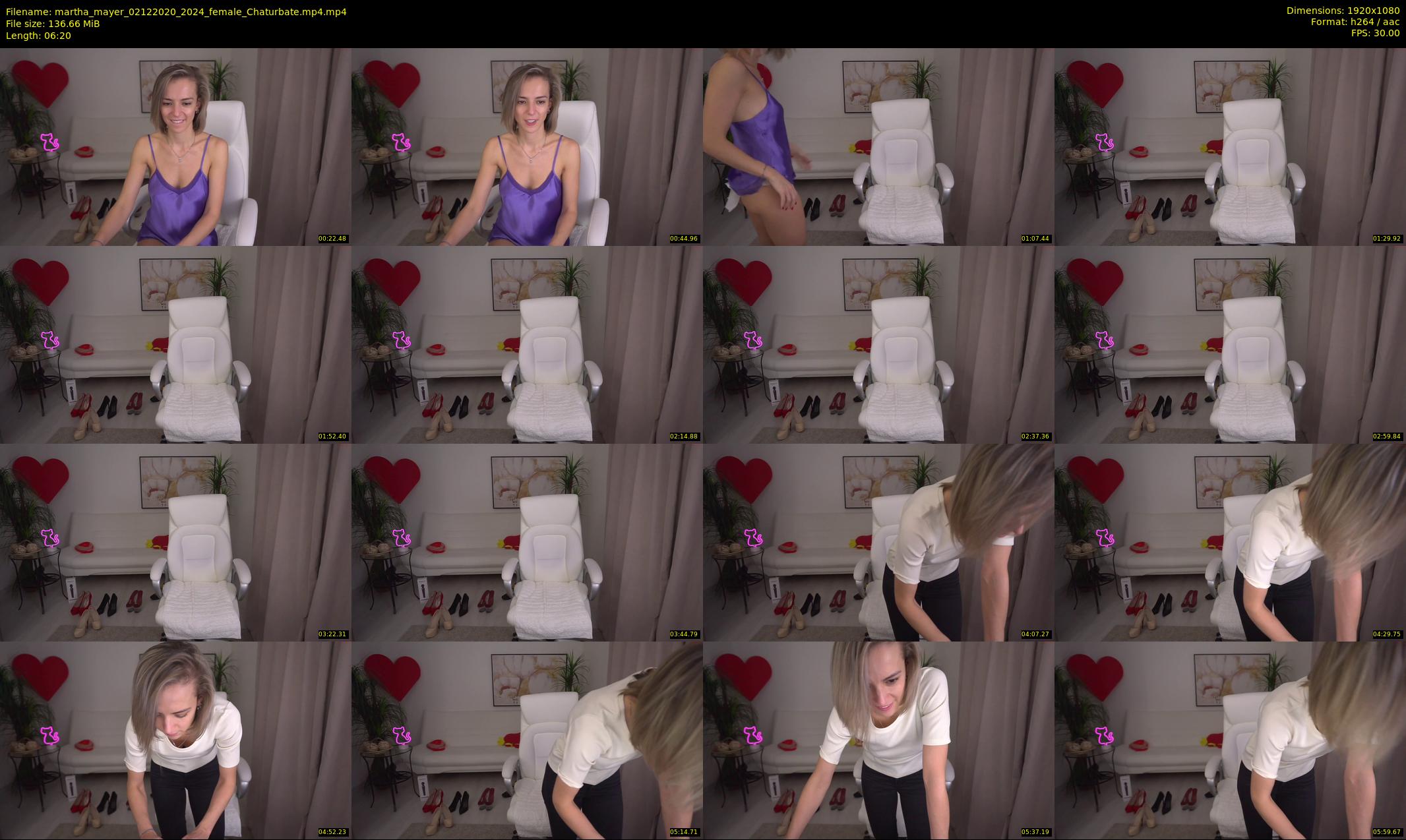 martha_mayer — 7 minute Chaturbate female cam show recording, 1080p, Dec 2, 2020