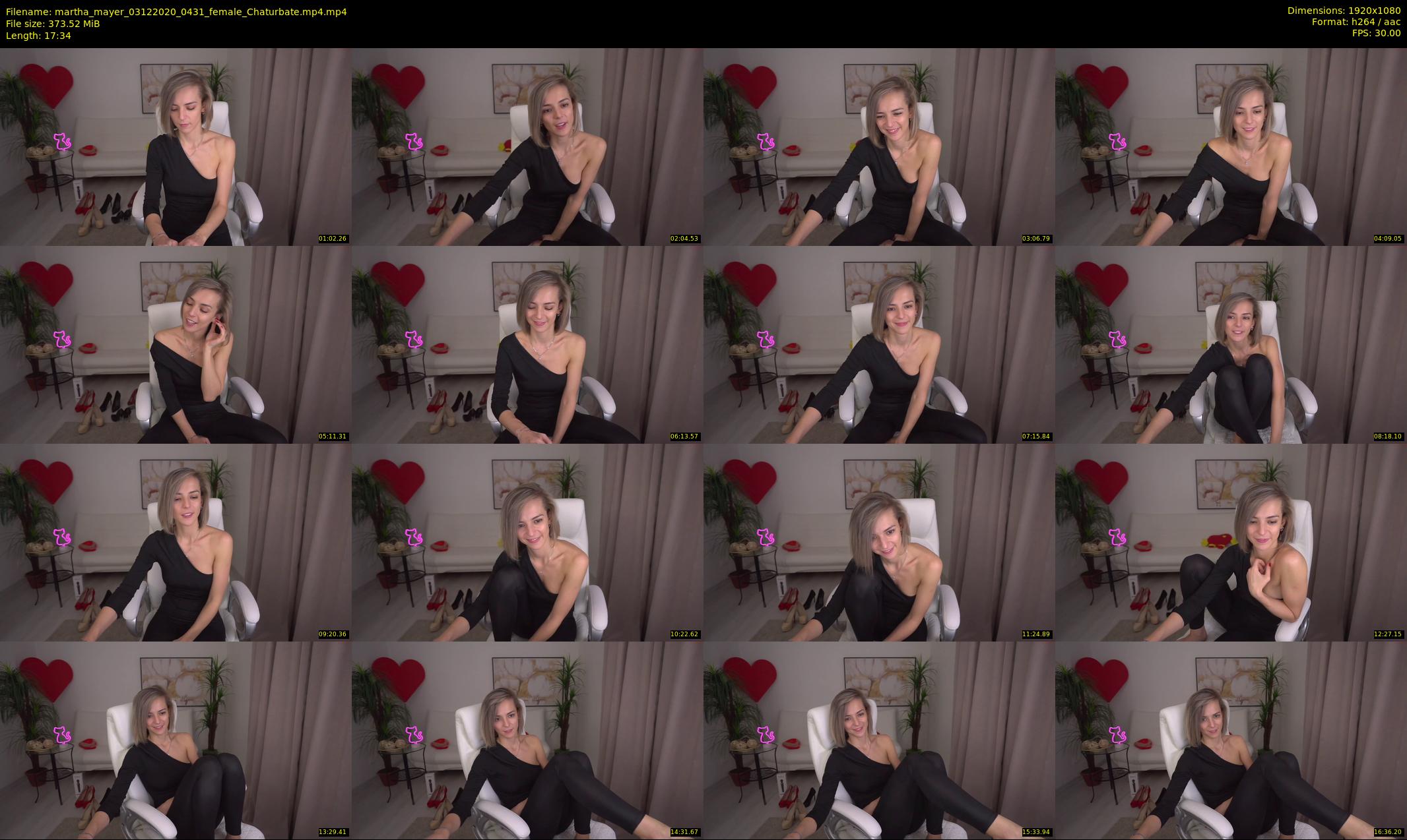 martha_mayer — 18 minute Chaturbate female cam show recording, 1080p, Dec 3, 2020