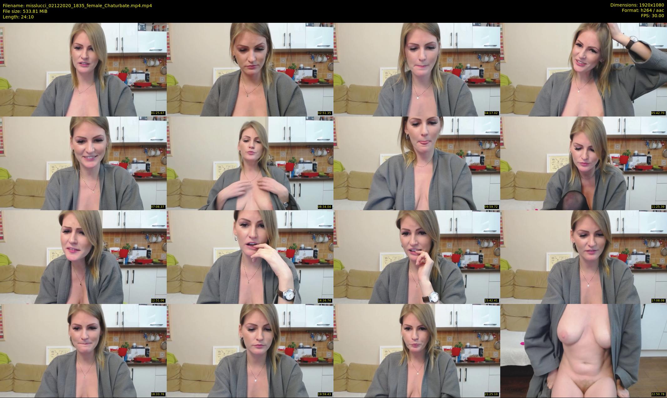 misslucci — 25 minute Chaturbate female cam show recording, 1080p, Dec 2, 2020