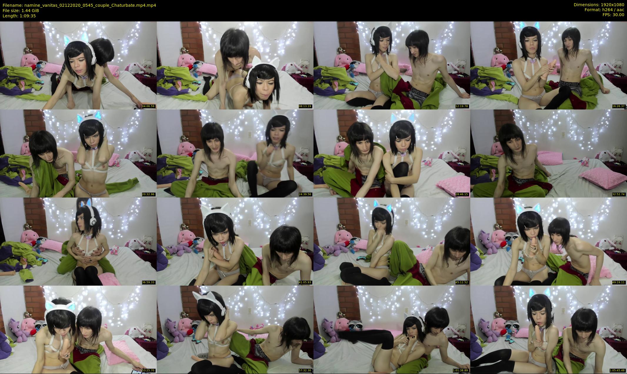 namine_vanitas — 70 minute Chaturbate couple cam show recording, 1080p, Dec 2, 2020