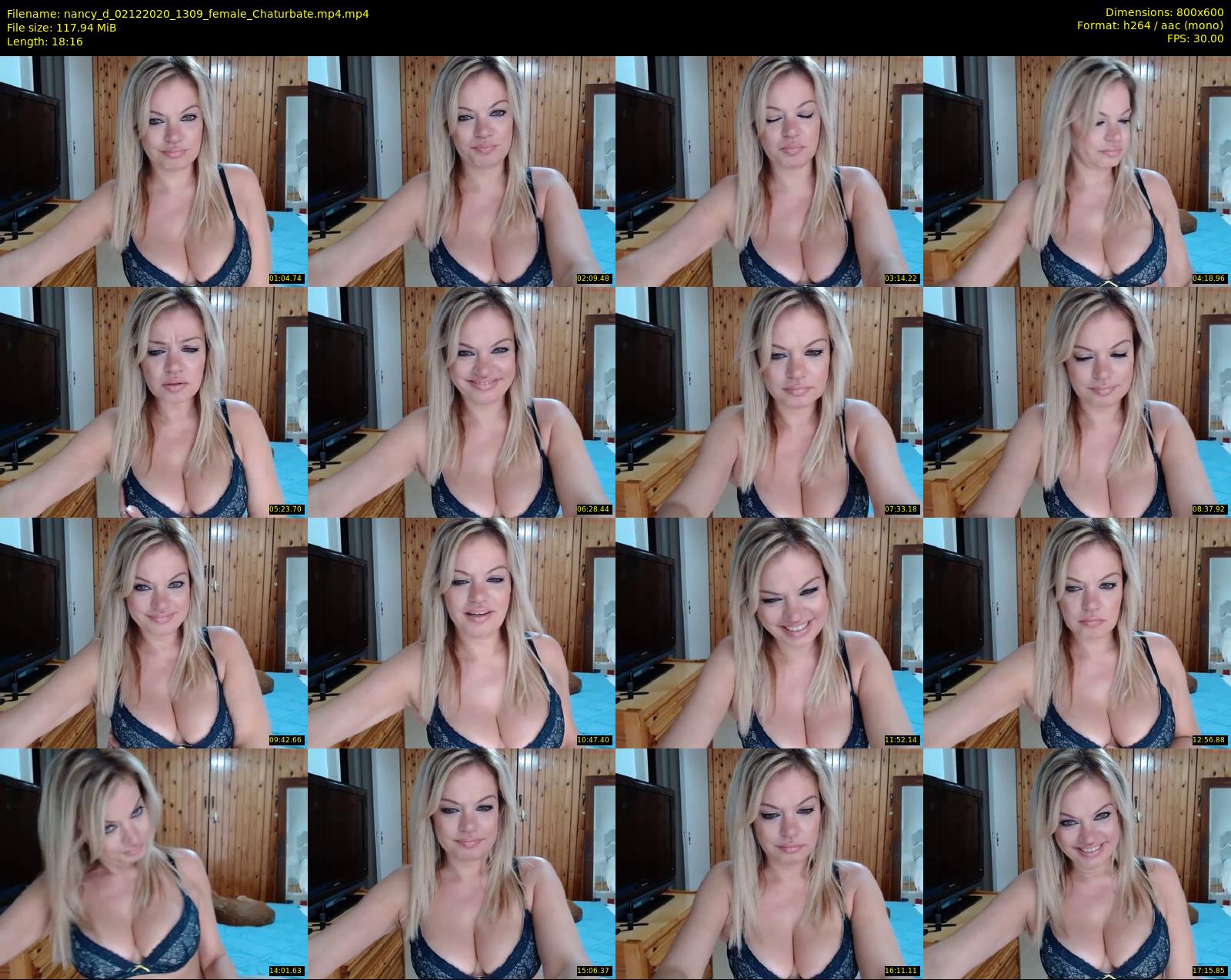 nancy_d — 19 minute Chaturbate female cam show recording, 480p, Dec 2, 2020