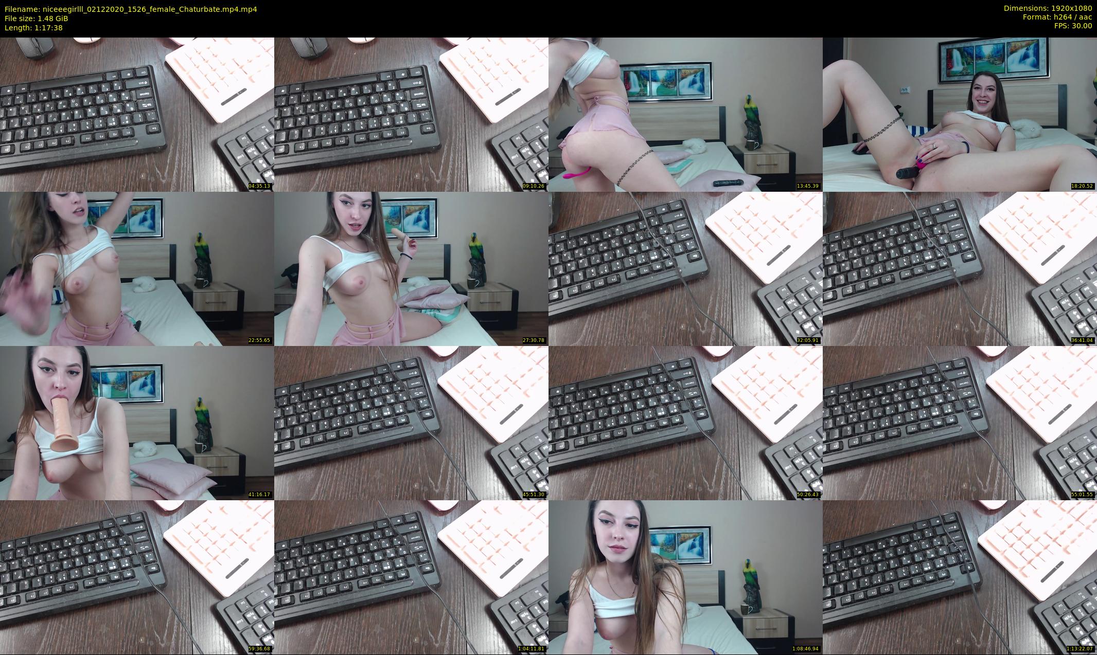 niceeegirlll — 78 minute Chaturbate couple cam show recording, 1080p, Dec 2, 2020