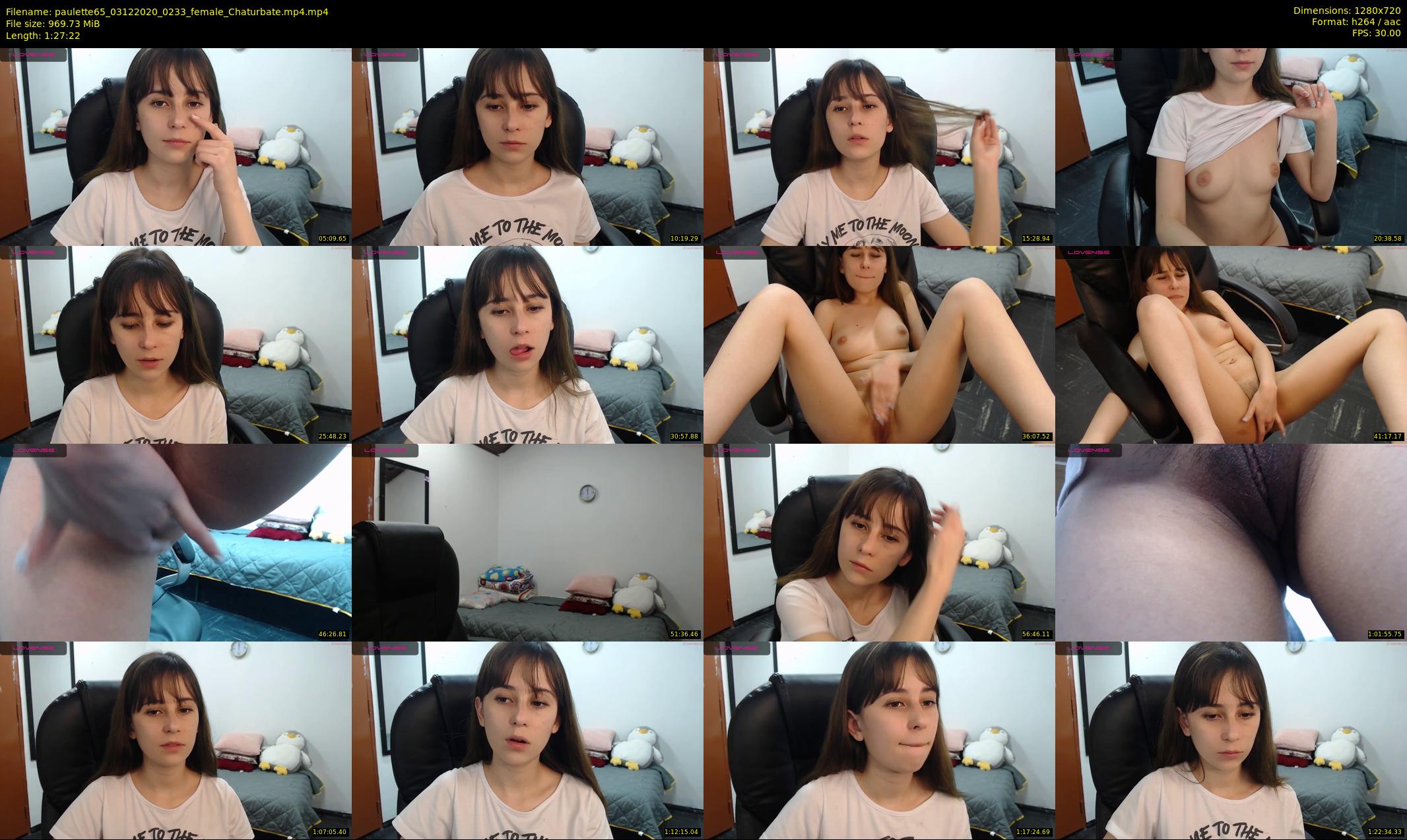 paulette65 — 88 minute Chaturbate female cam show recording, 720p, Dec 3, 2020