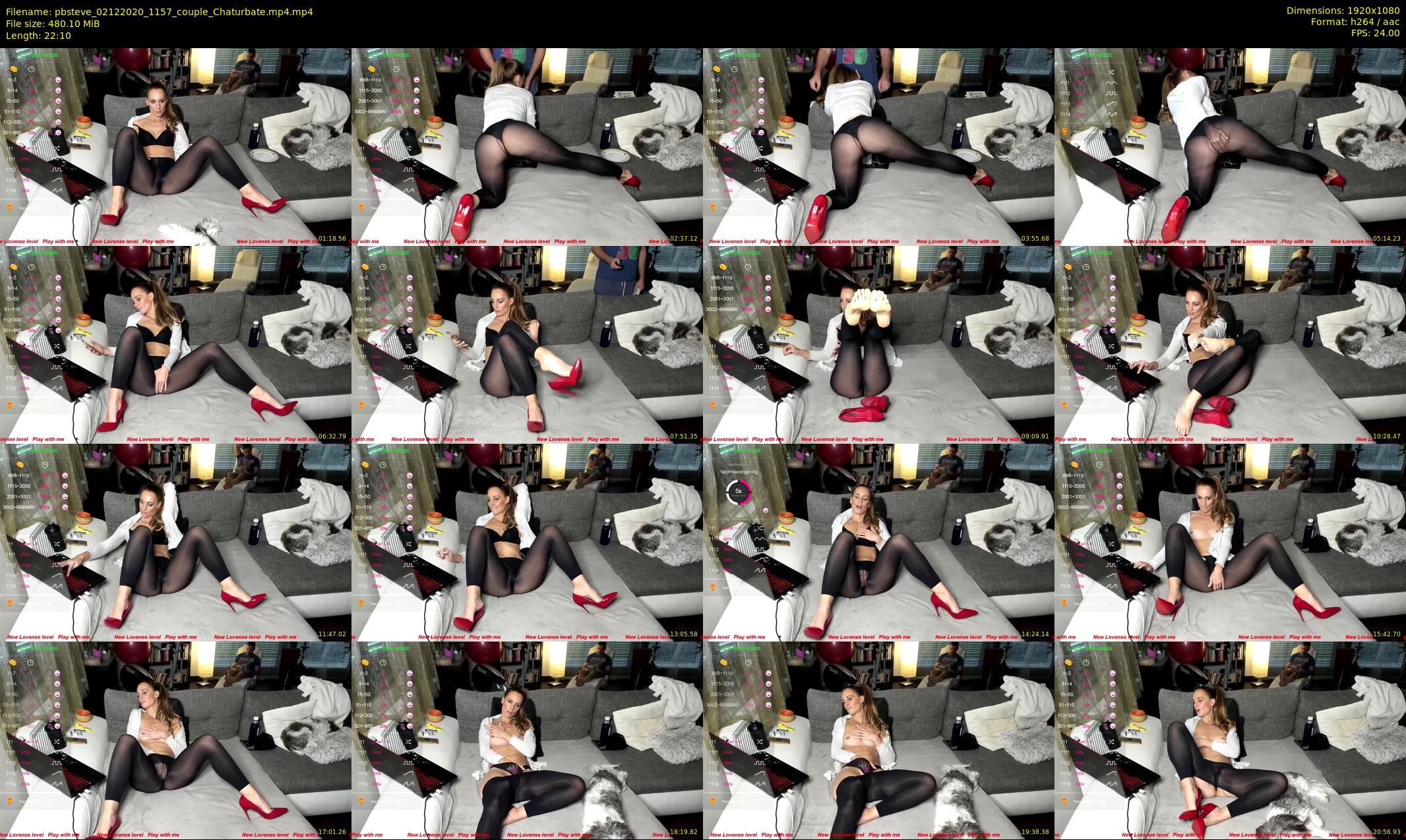pbsteve — 23 minute Chaturbate couple cam show recording, 1080p, Dec 2, 2020