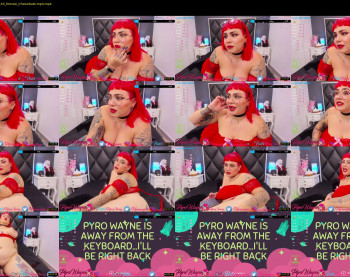 pyrowayne — 59 minute Chaturbate female cam show recording, 720p, Dec 3, 2020