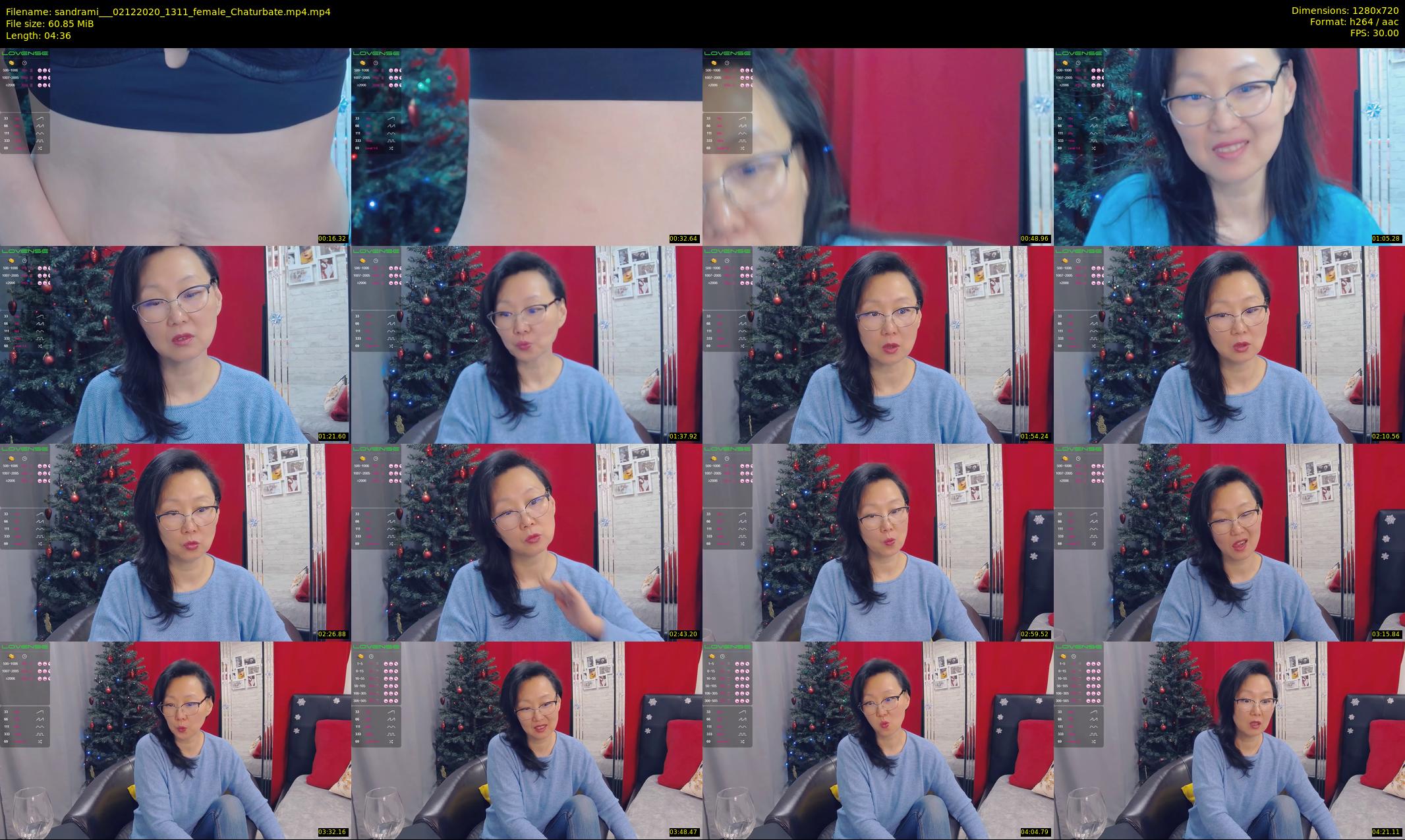 sandrami__ — 5 minute Chaturbate female cam show recording, 720p, Dec 2, 2020