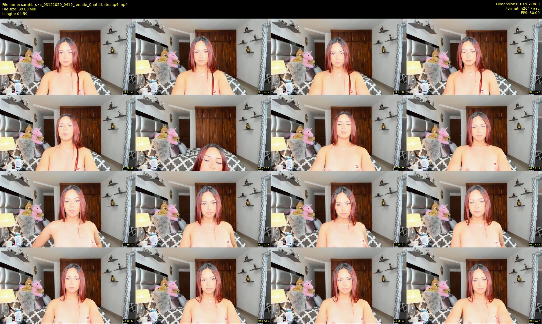 sarahbroke — 5 minute Chaturbate female cam show recording, 1080p, Dec 3, 2020