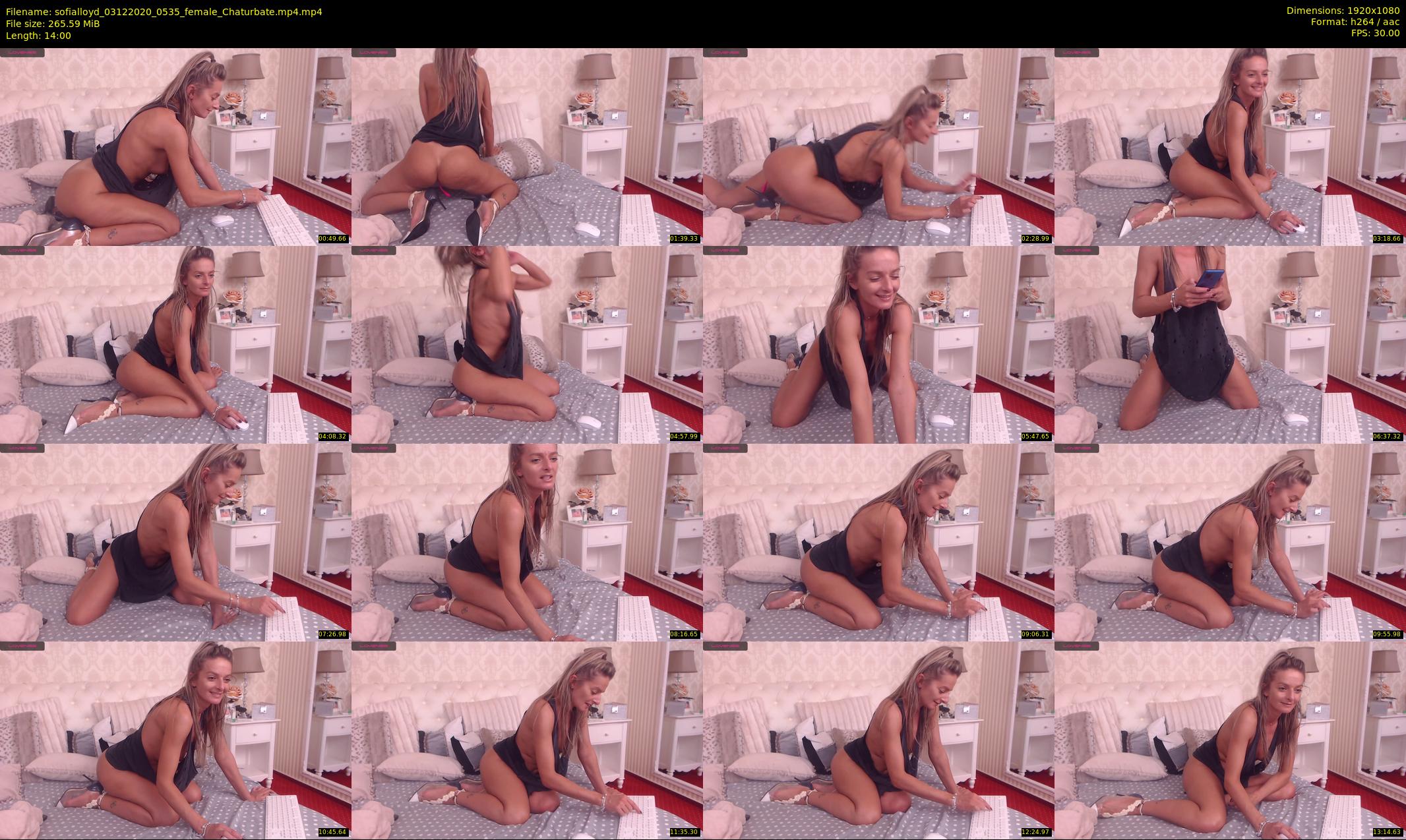 sofialloyd — 14 minute Chaturbate female cam show recording, 1080p, Dec 3, 2020