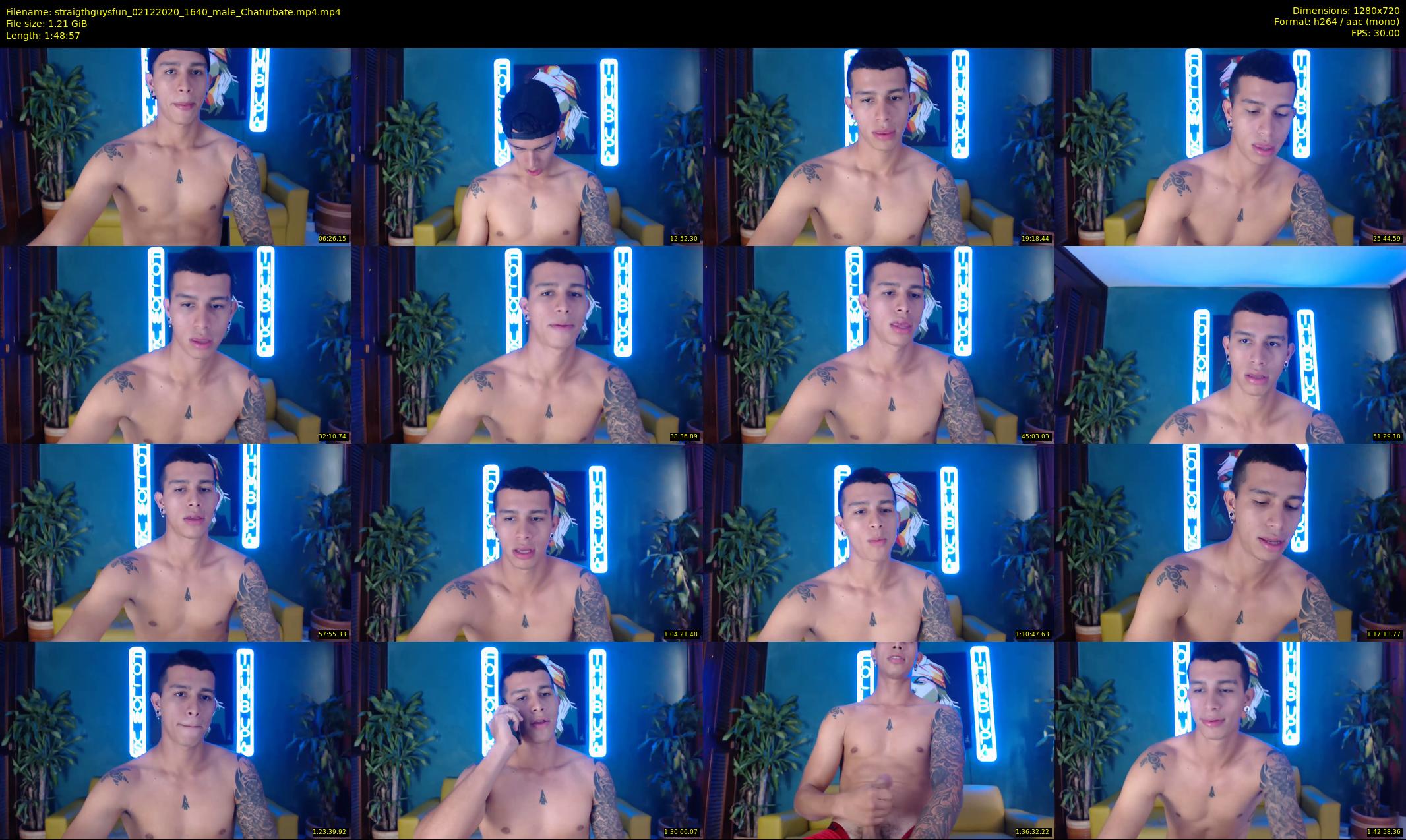 straigthguysfun — 109 minute Chaturbate male cam show recording, 720p, Dec 2, 2020