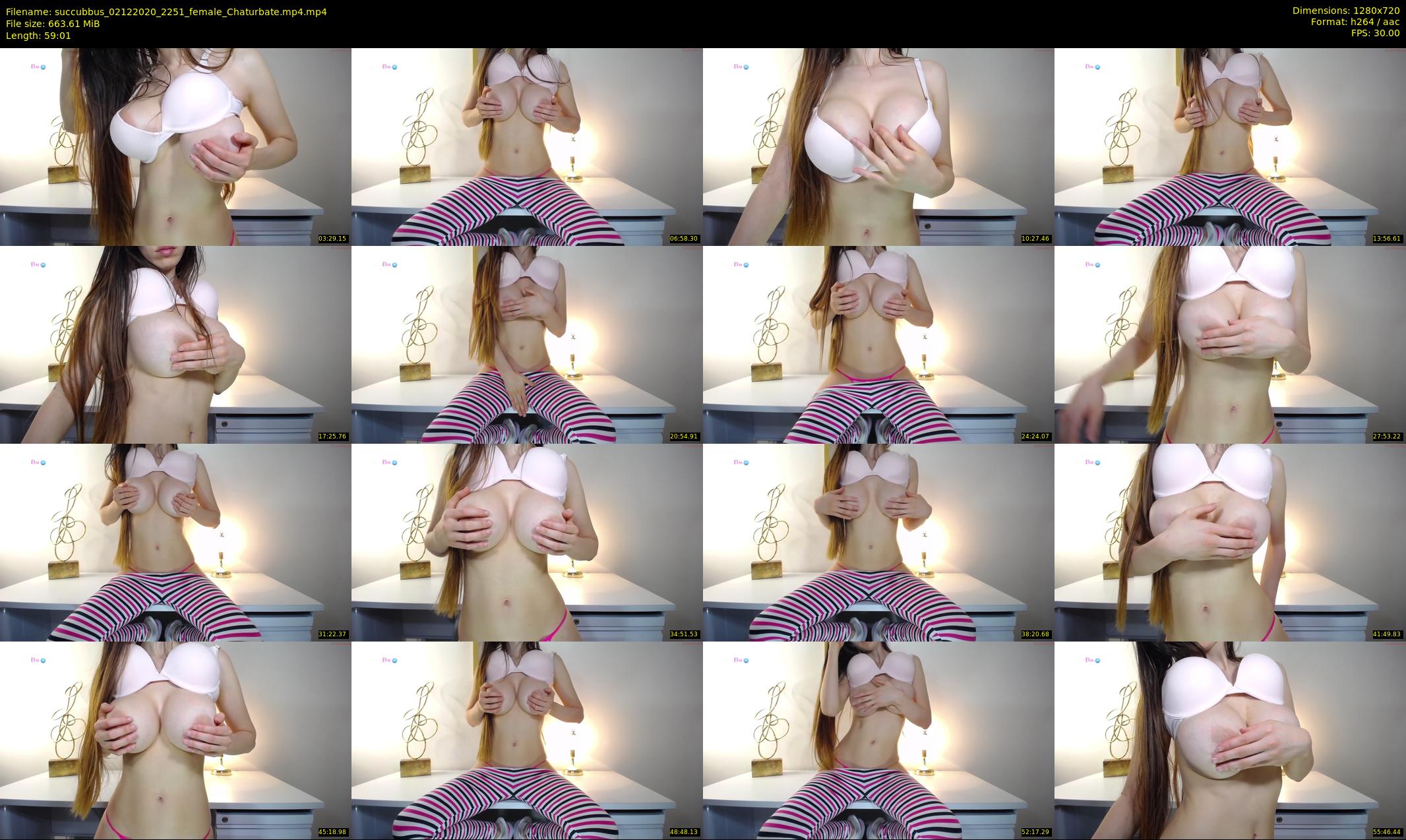 succubbus — 60 minute Chaturbate female cam show recording, 720p, Dec 2, 2020