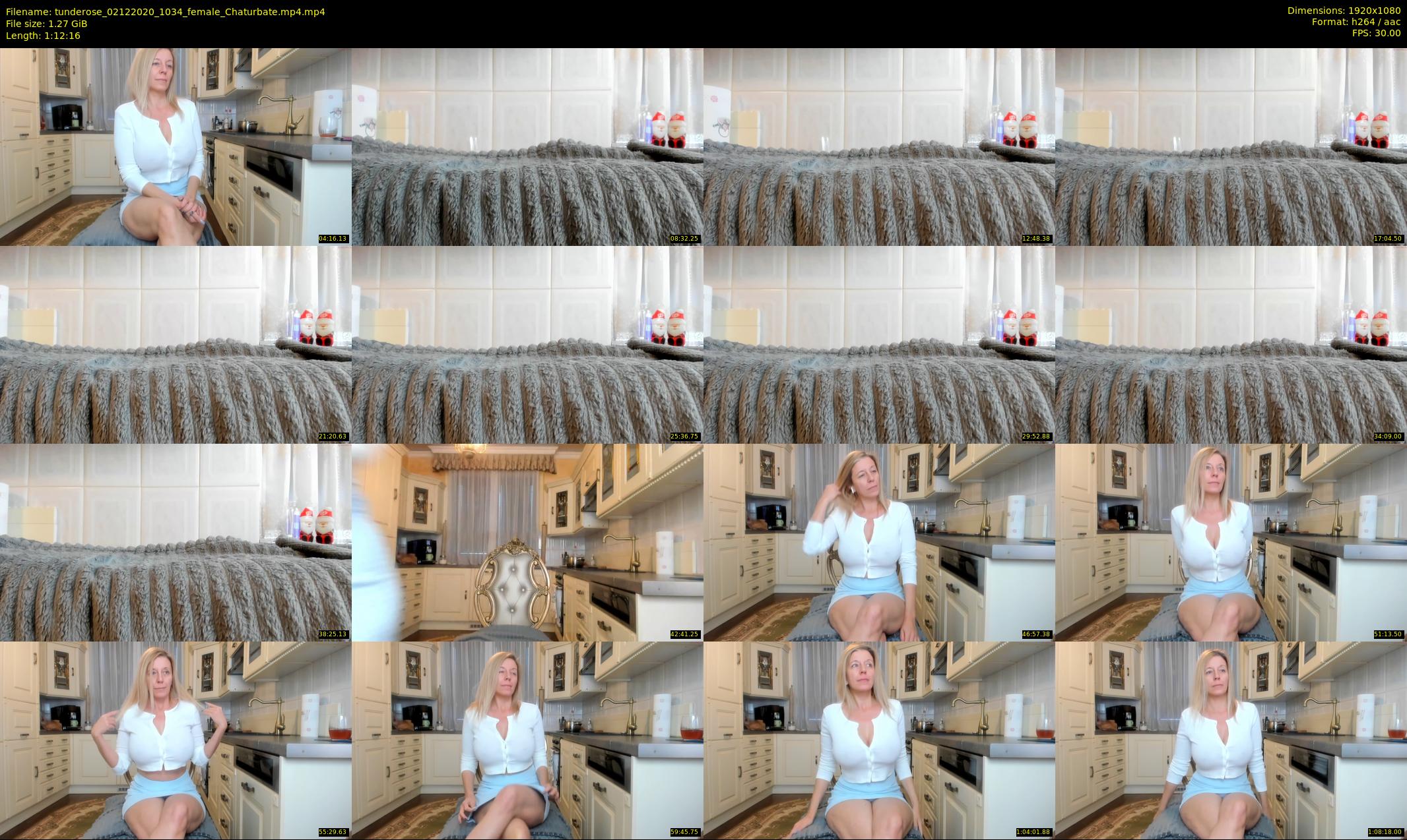 tunderose — 73 minute Chaturbate female cam show recording, 1080p, Dec 2, 2020