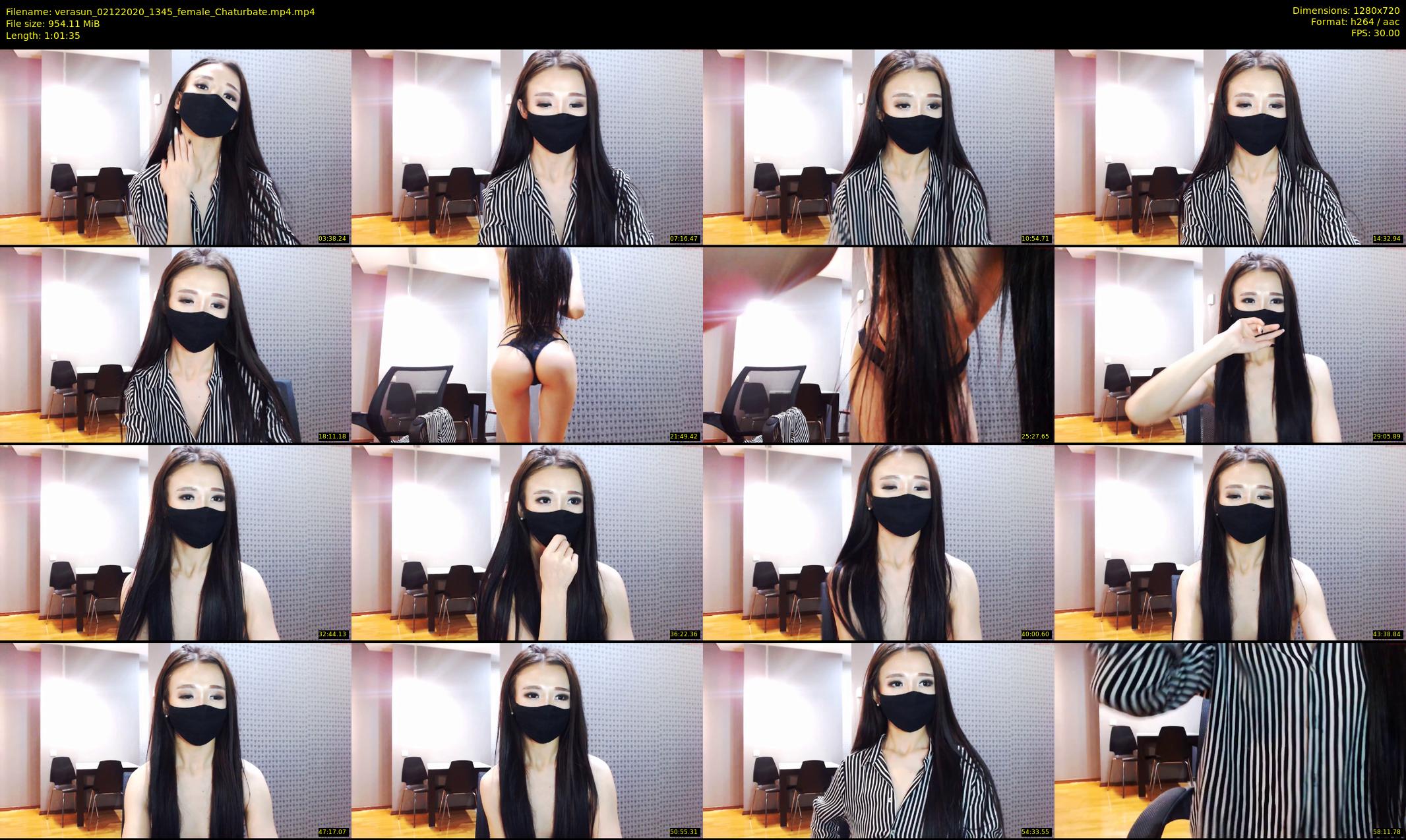 verasun — 62 minute Chaturbate female cam show recording, 720p, Dec 2, 2020