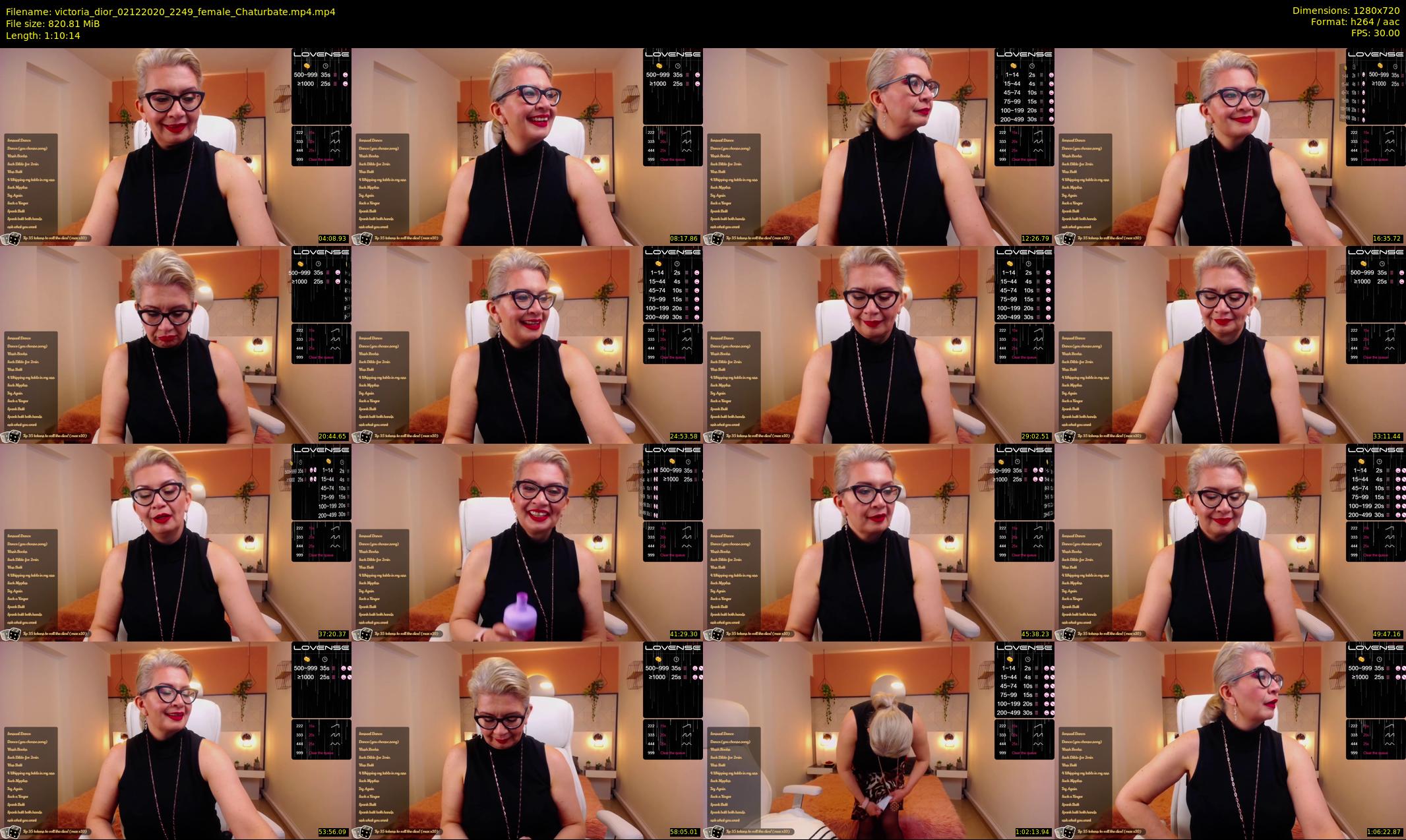 victoria_dior — 71 minute Chaturbate female cam show recording, 720p, Dec 2, 2020
