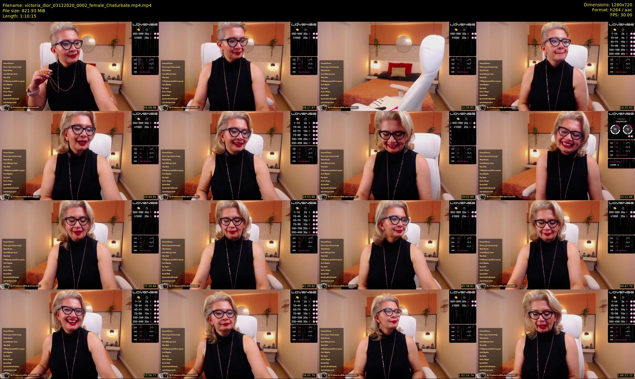 victoria_dior — 71 minute Chaturbate female cam show recording, 720p, Dec 3, 2020