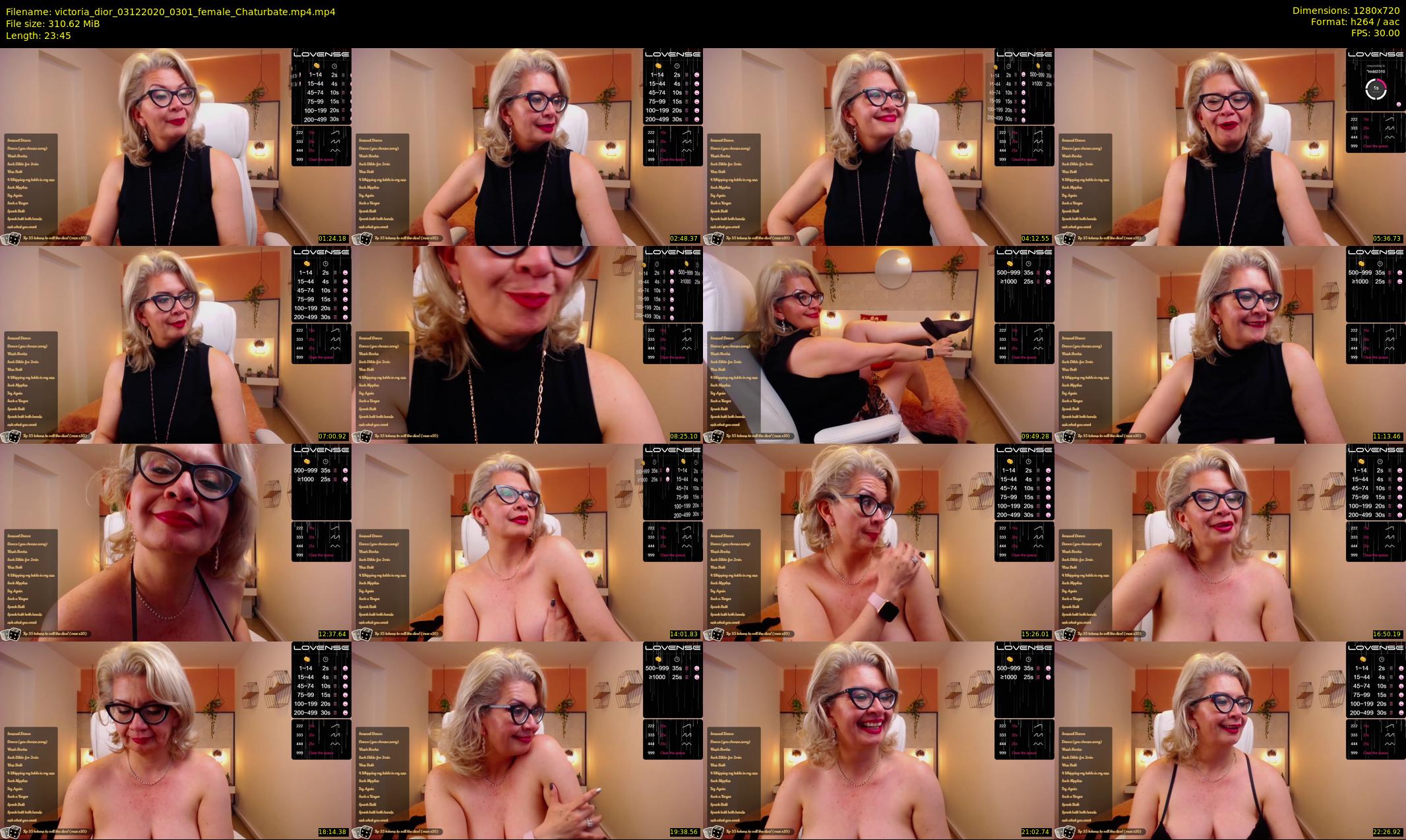 victoria_dior — 24 minute Chaturbate female cam show recording, 720p, Dec 3, 2020