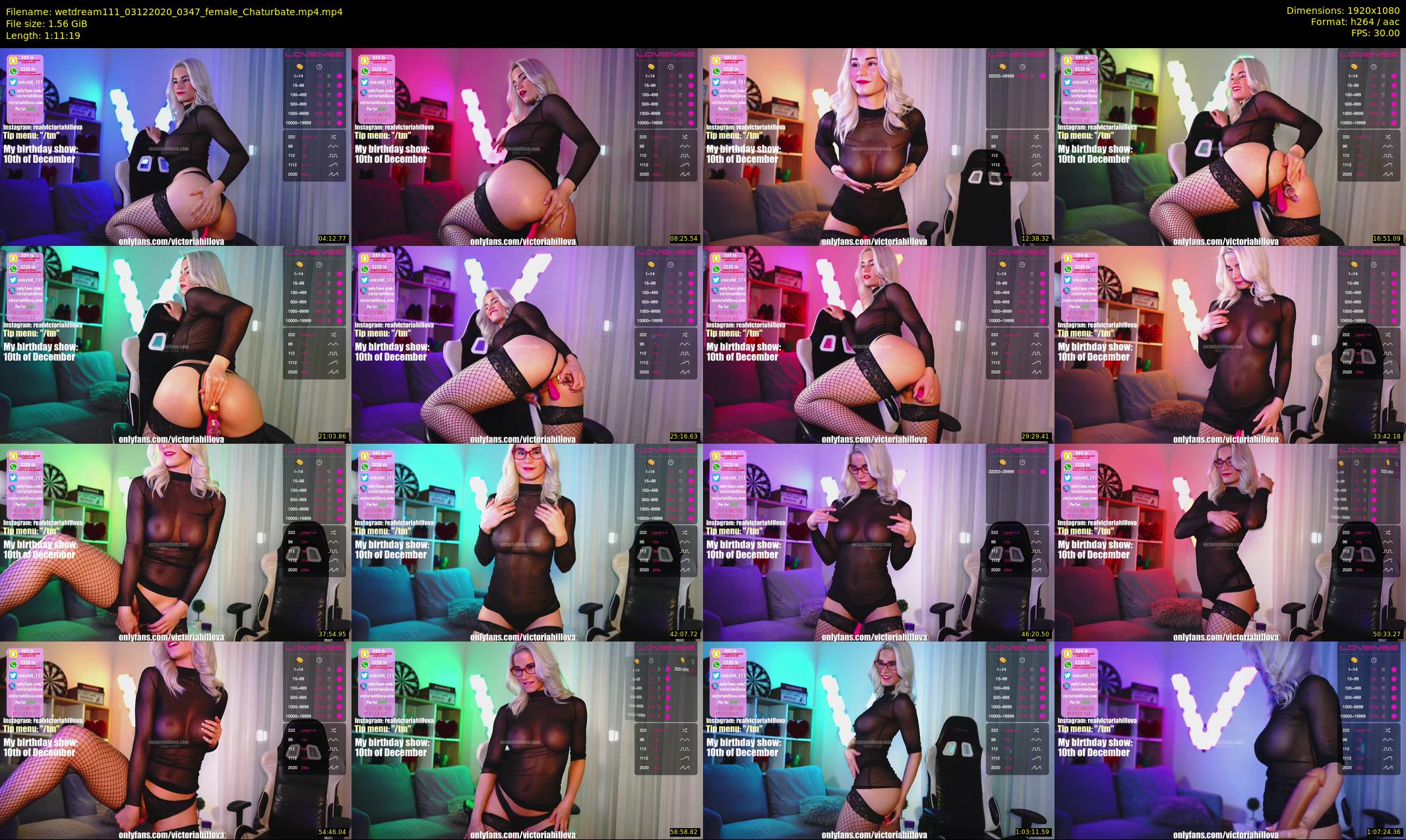 wetdream111 — 72 minute Chaturbate couple cam show recording, 1080p, Dec 3, 2020