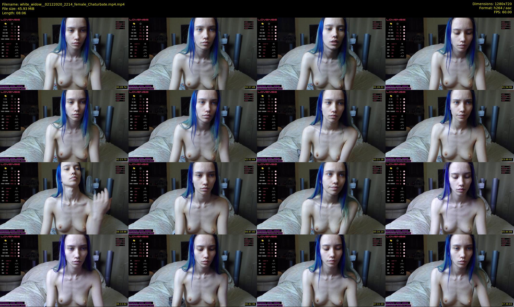 white_widow_ — 9 minute Chaturbate female cam show recording, 720p, Dec 2, 2020