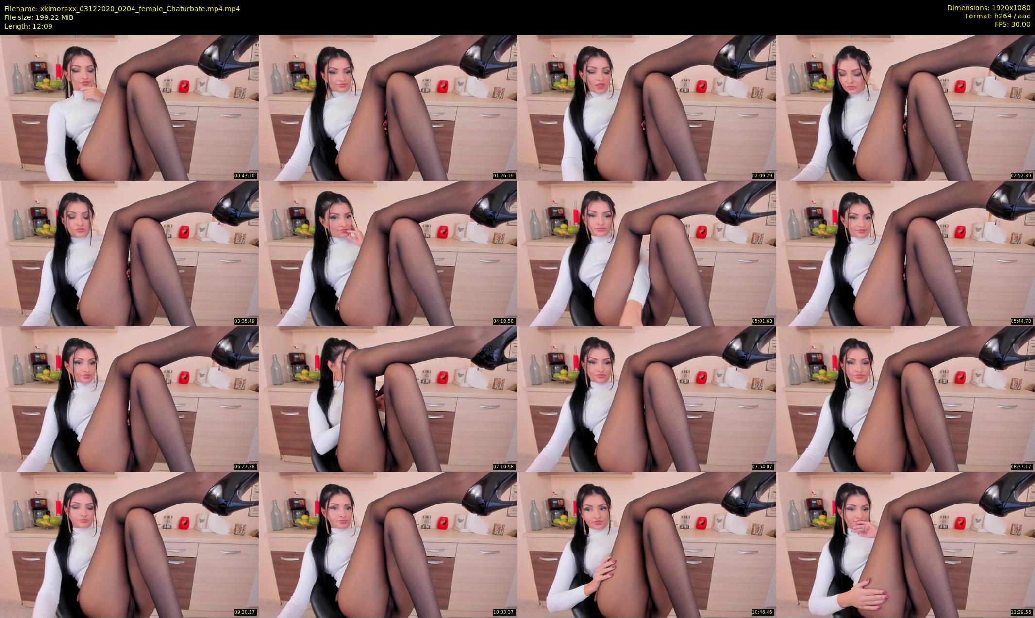xkimoraxx — 13 minute Chaturbate female cam show recording, 1080p, Dec 3, 2020