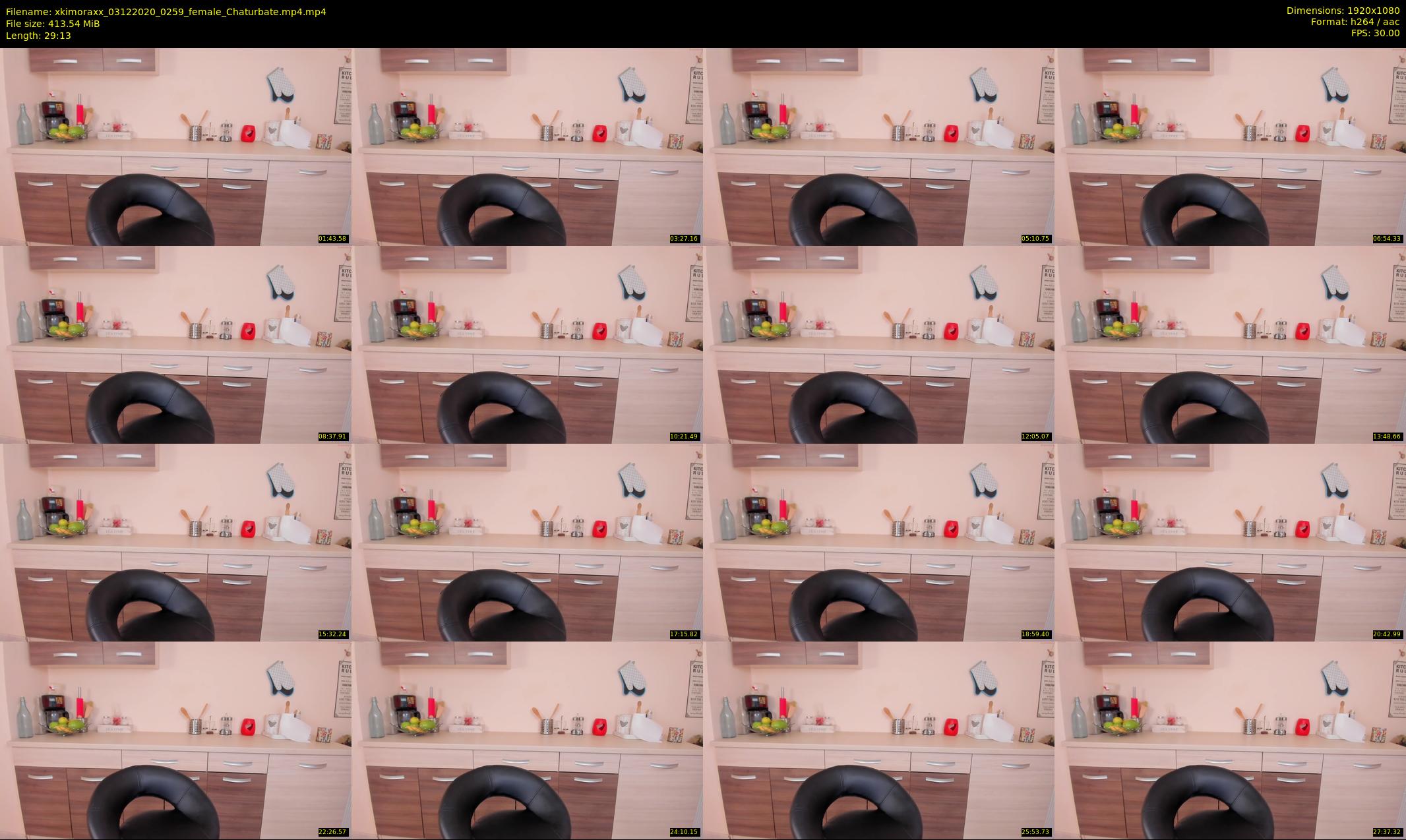 xkimoraxx — 30 minute Chaturbate female cam show recording, 1080p, Dec 3, 2020