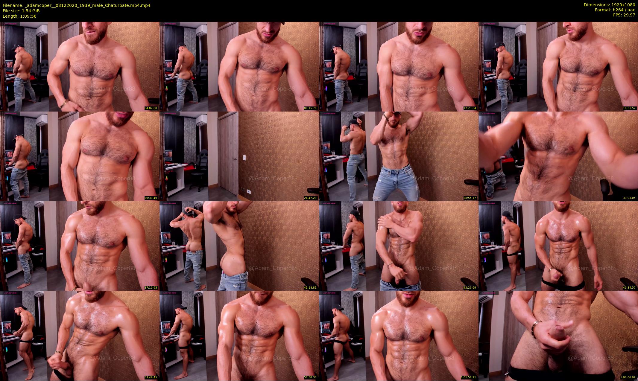 _adamcoper_ — 70 minute Chaturbate male cam show recording, 1080p, Dec 3, 2020