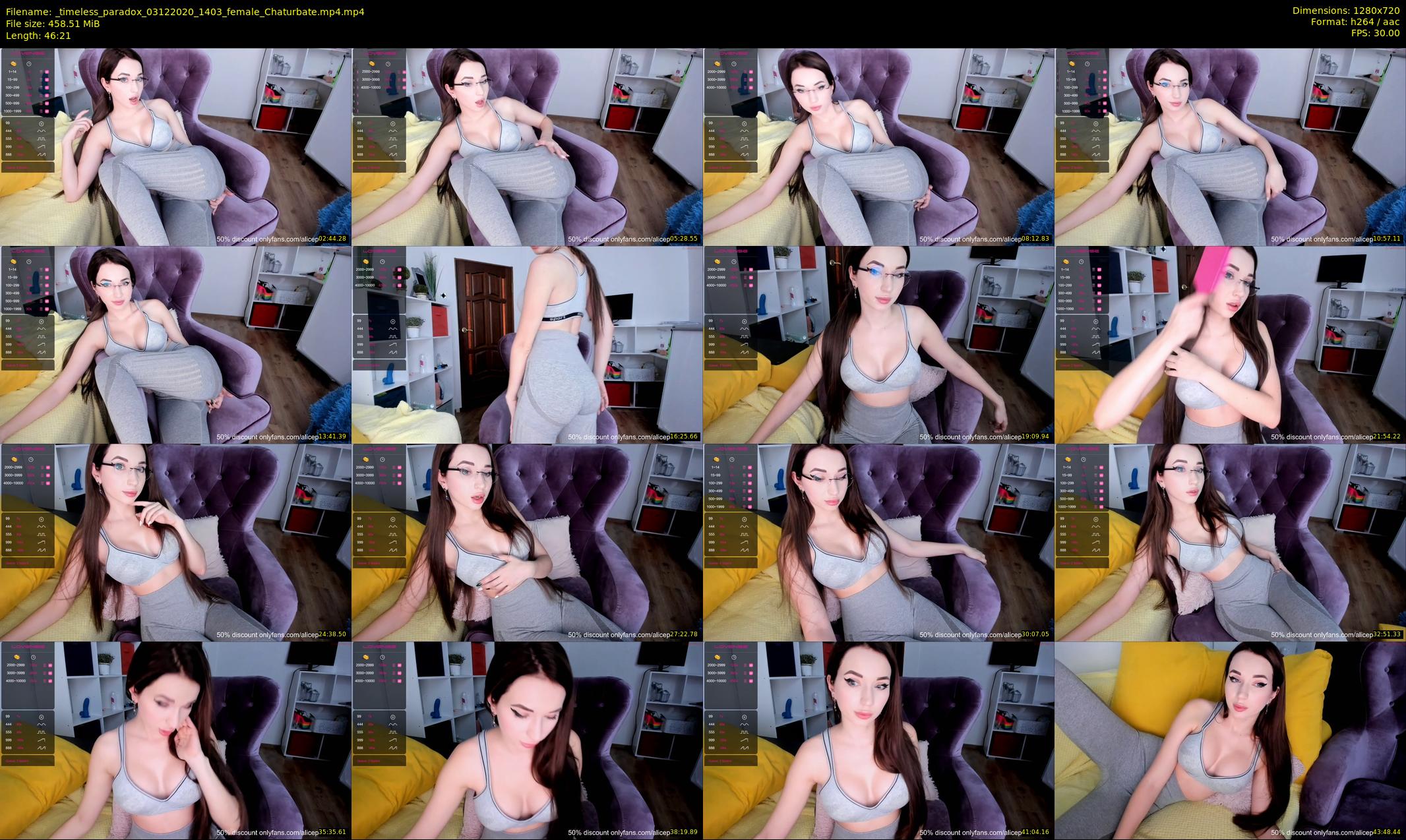 _timeless_paradox — 47 minute Chaturbate female cam show recording, 720p, Dec 3, 2020