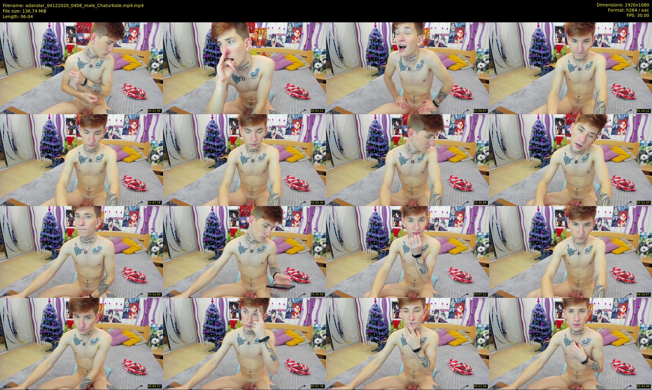 adanstar — 7 minute Chaturbate male cam show recording, 1080p, Dec 4, 2020