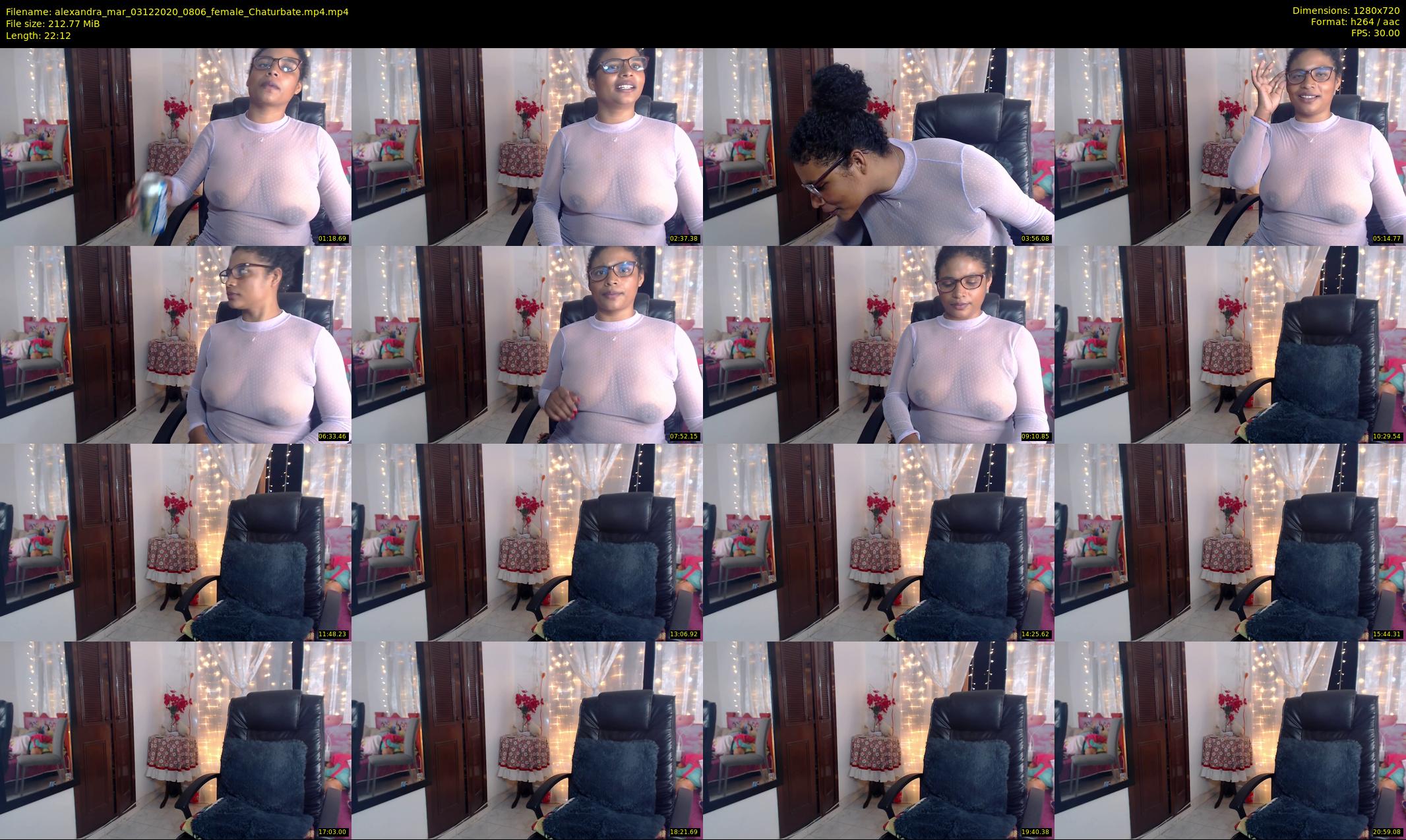alexandra_mar — 23 minute Chaturbate female cam show recording, 720p, Dec 3, 2020